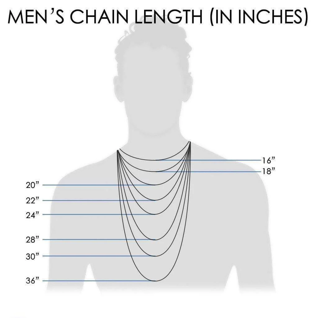 14mm Cuban Link Chain in 10K Solid Gold - Image 5