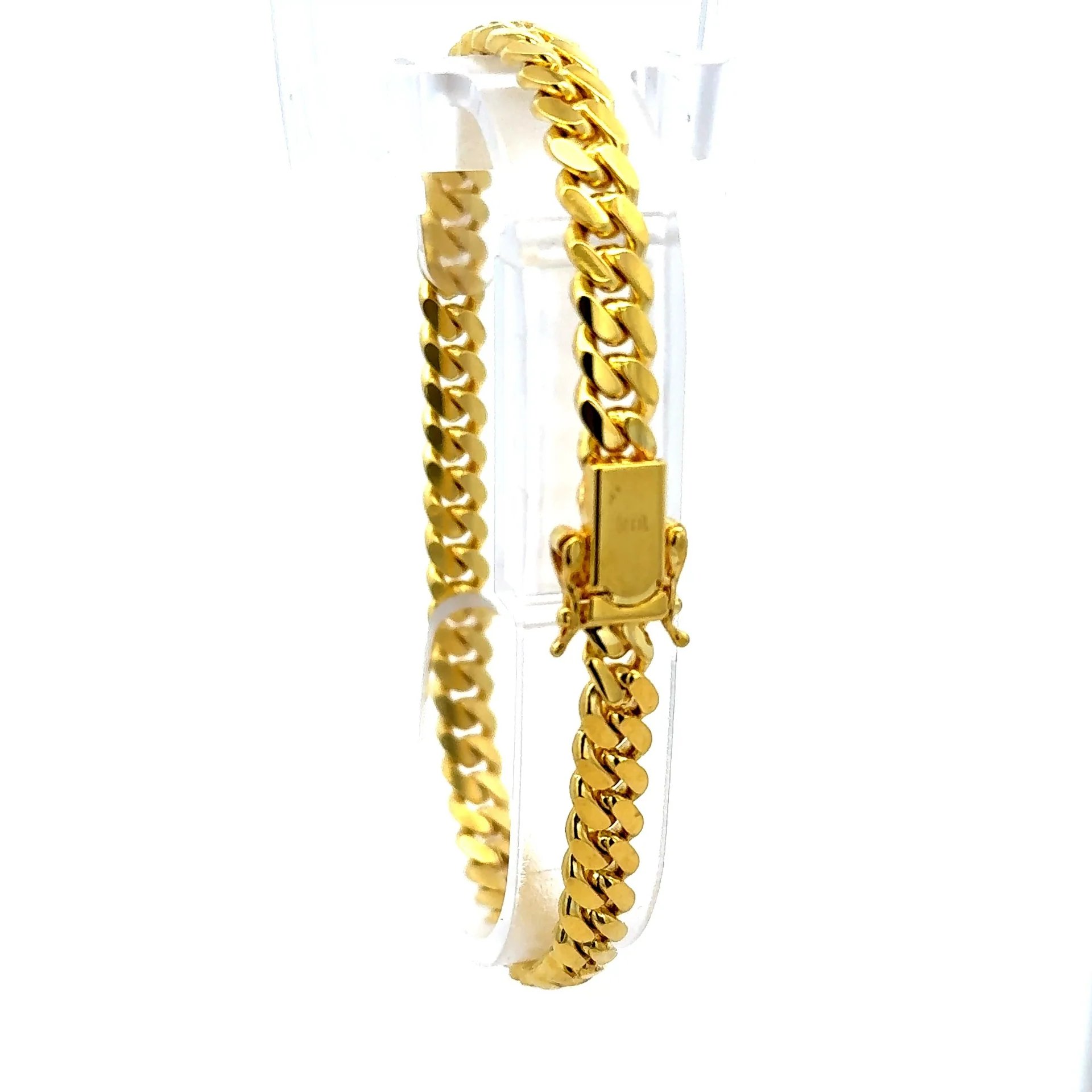 Bracelet Cuban Link 6mm 8" 10K - Image 12