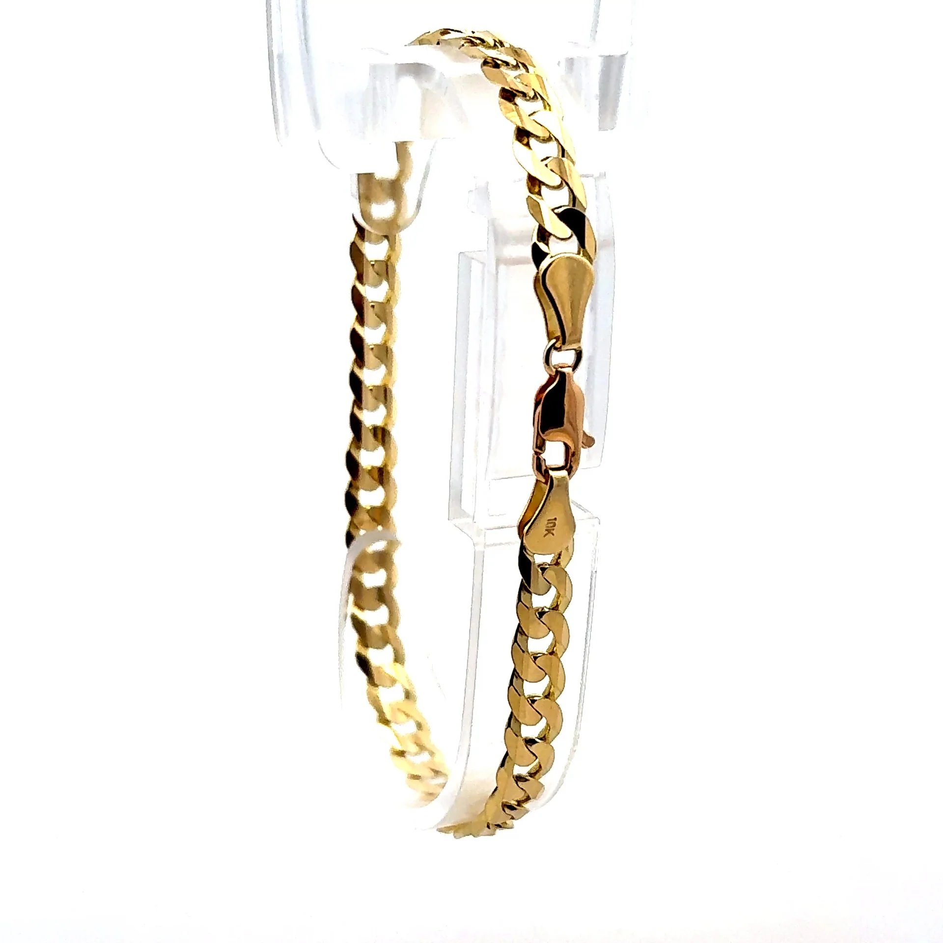 Bracelet Curb Link 5mm 8" 10K - Image 11