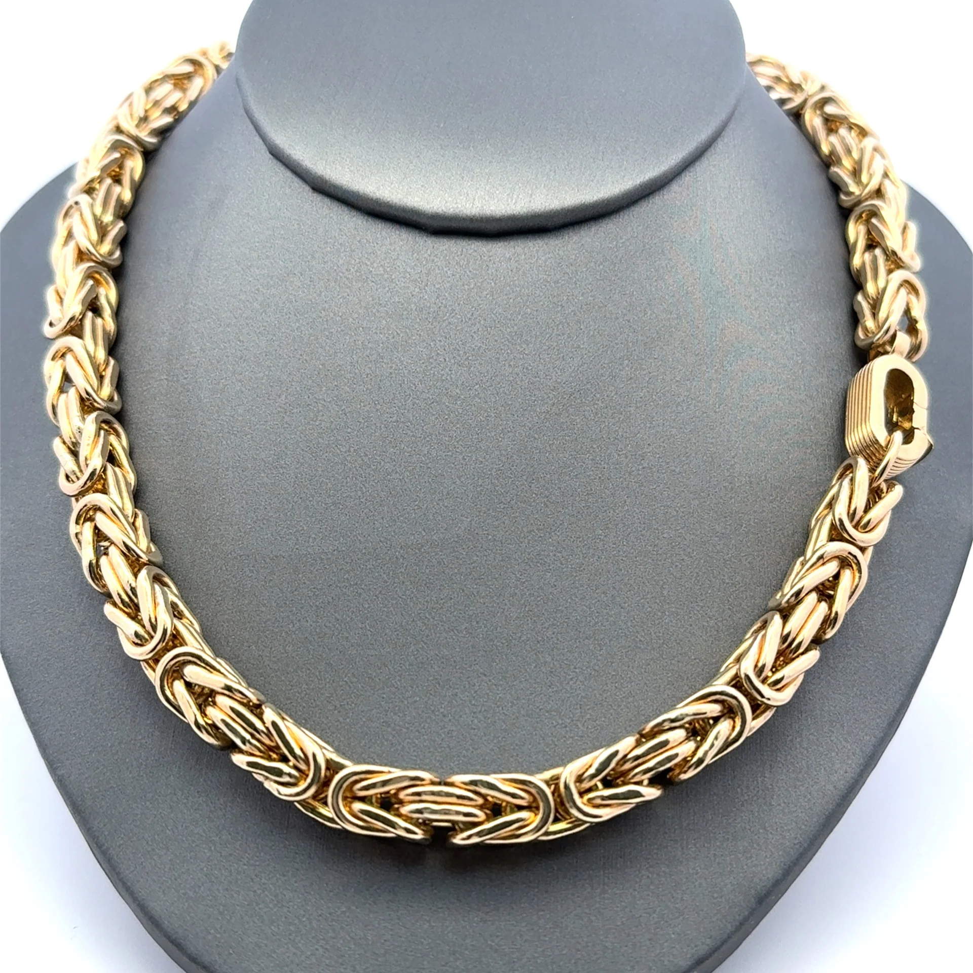 Chain Box Byzantine 7.5mm 18" 10K - Image 3