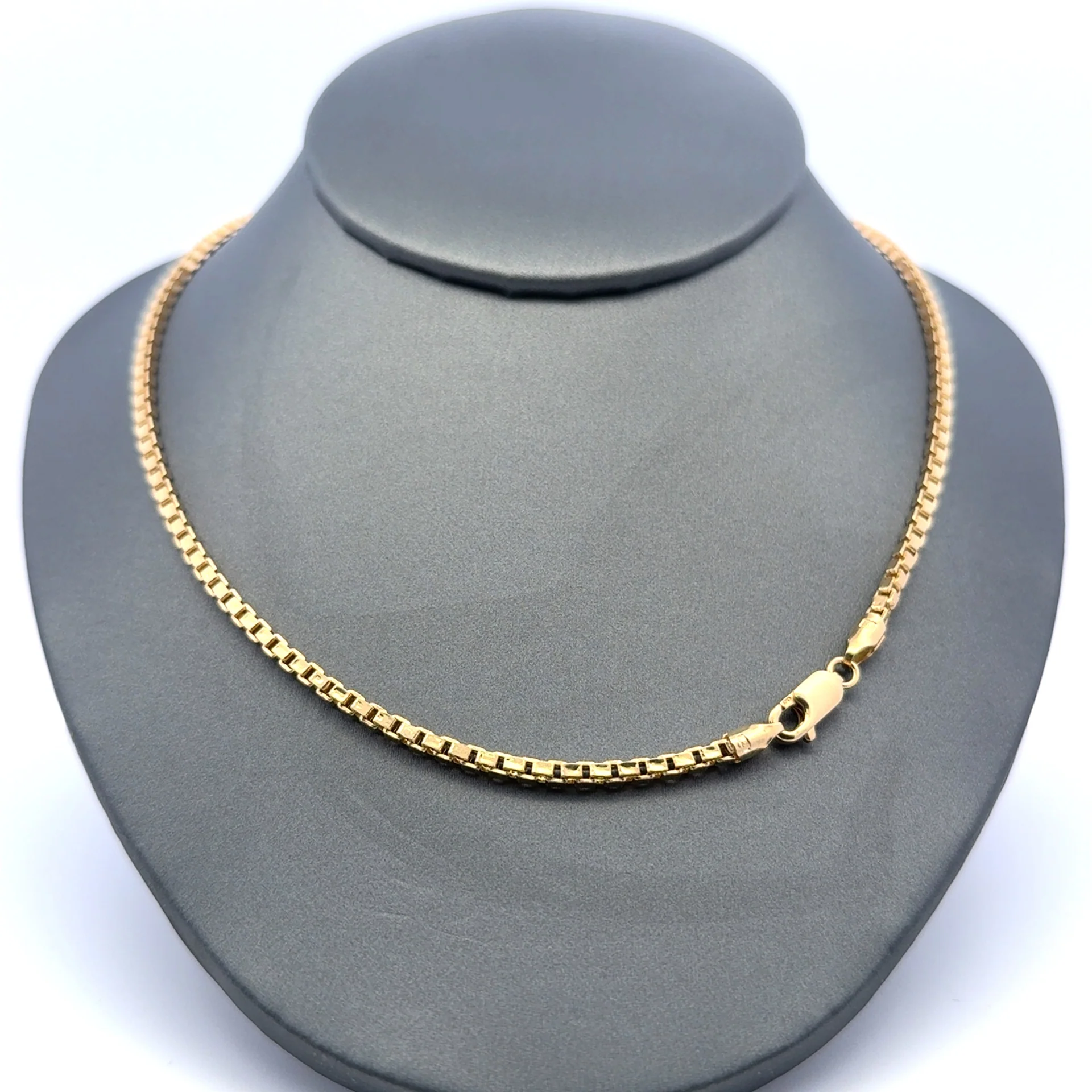 Chain Box Link 2.5mm 18" 10K - Image 4