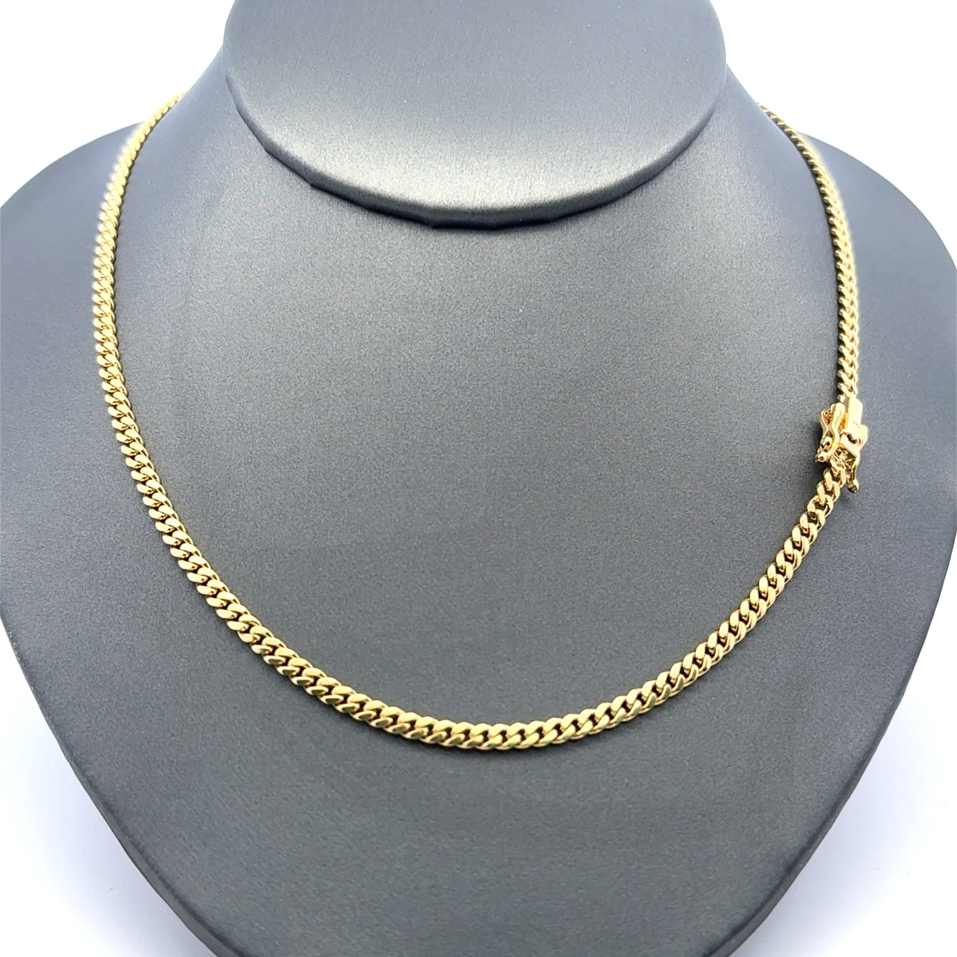 Chain Cuban Link 3mm 20" 14K - Image 6