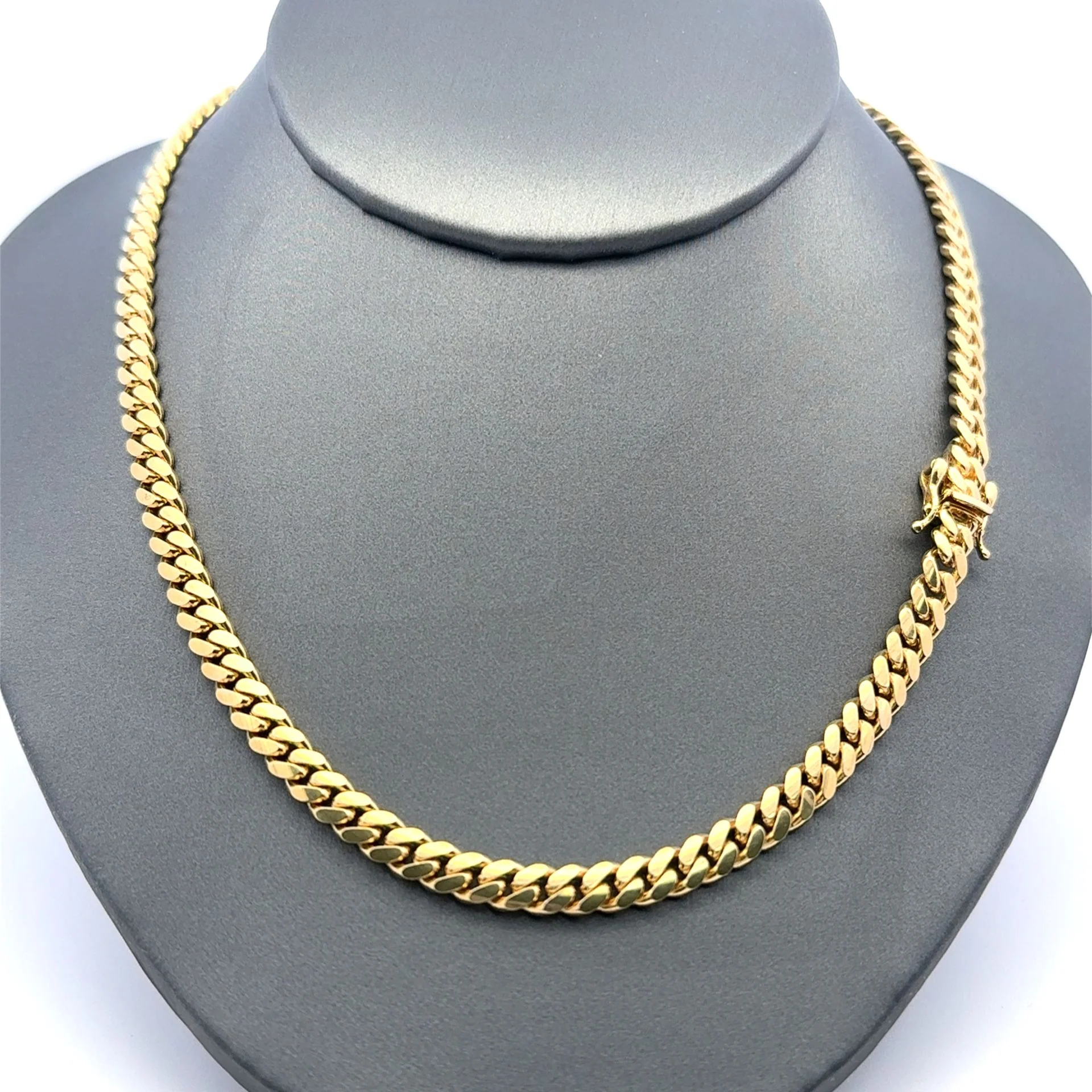 Chain Cuban Link 5mm 18" 14K - Image 7