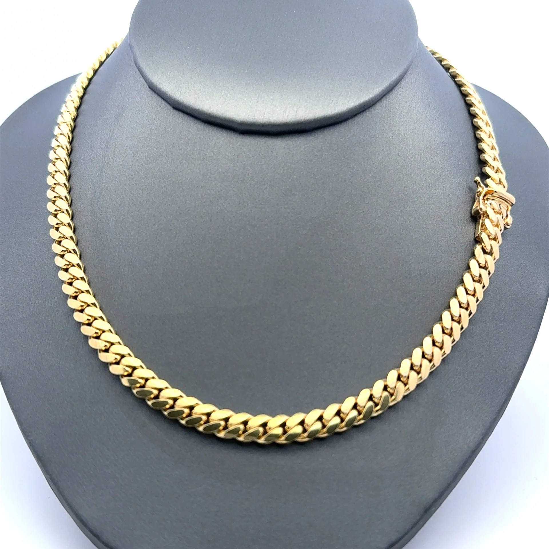 Chain Cuban Link 6mm 22" 10K - Image 2