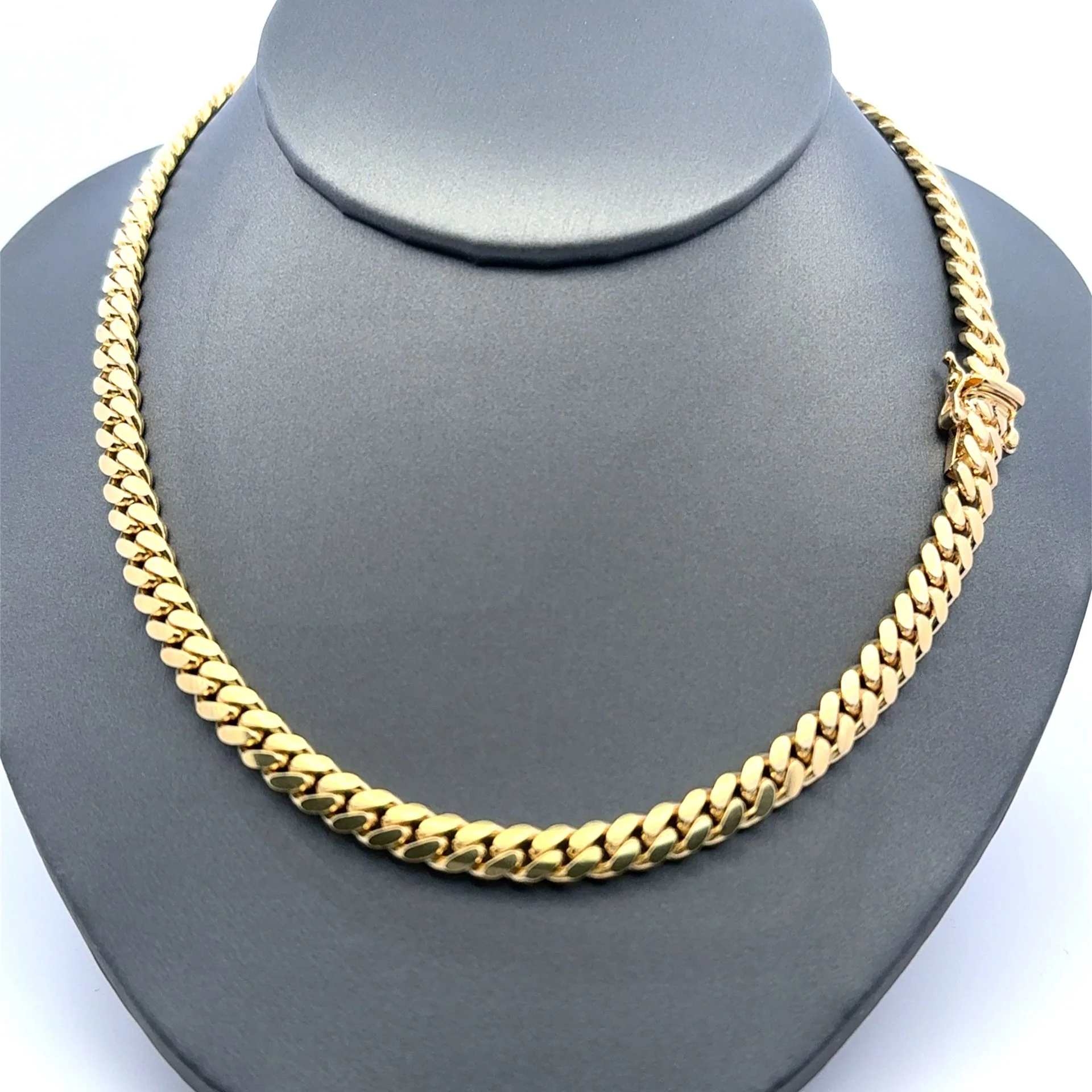 Chain Cuban Link 6mm 24" 14K - Image 6