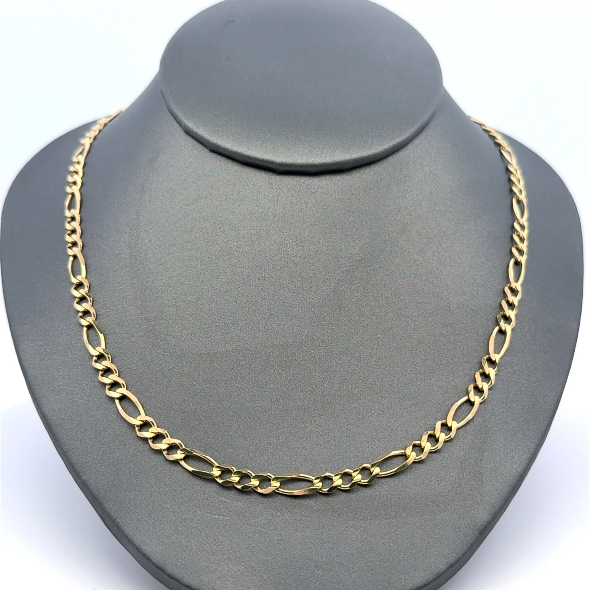 Chain Figaro 4.5mm 24" 10K - Image 3
