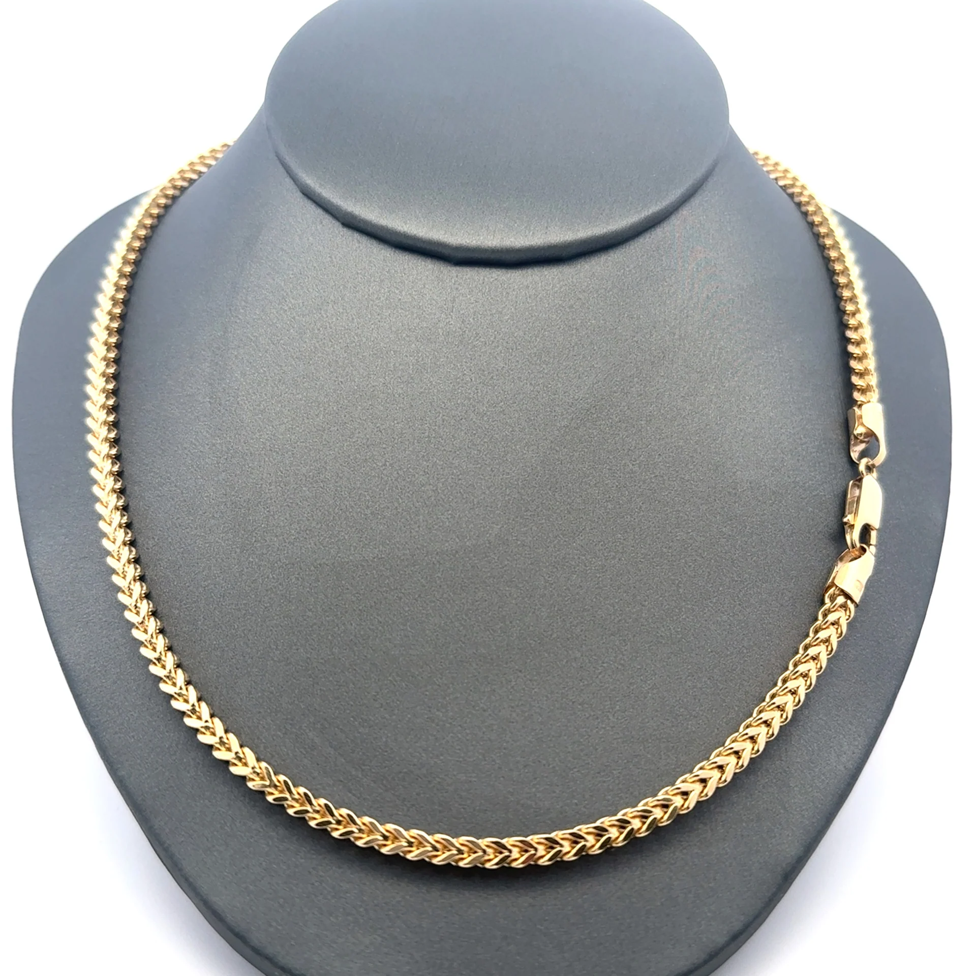 Chain Hollow Franco  3.5mm 20" 14K