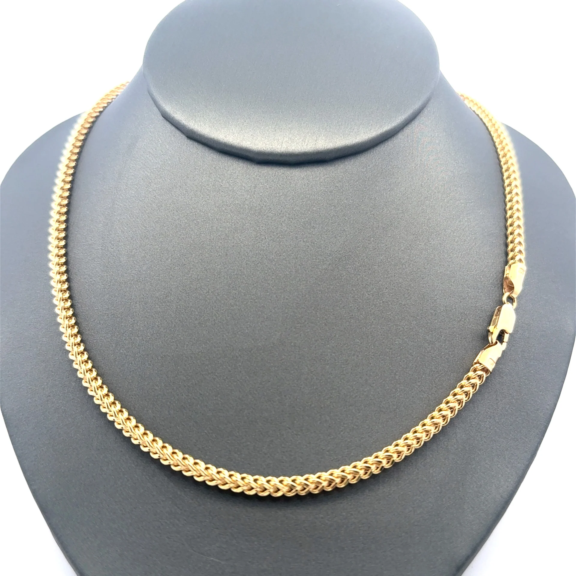Chain Hollow Franco 3mm 18" 14K - Image 3