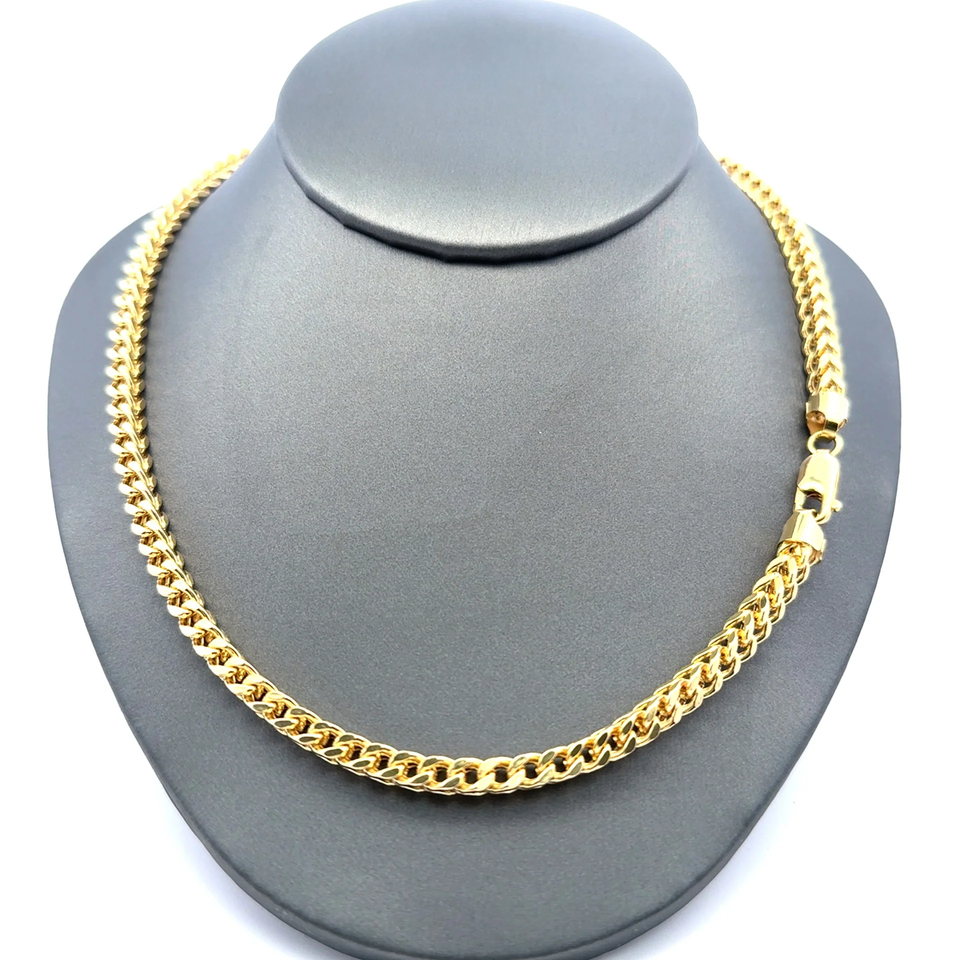 Chain Hollow Franco 4mm 30" 10K - Image 2