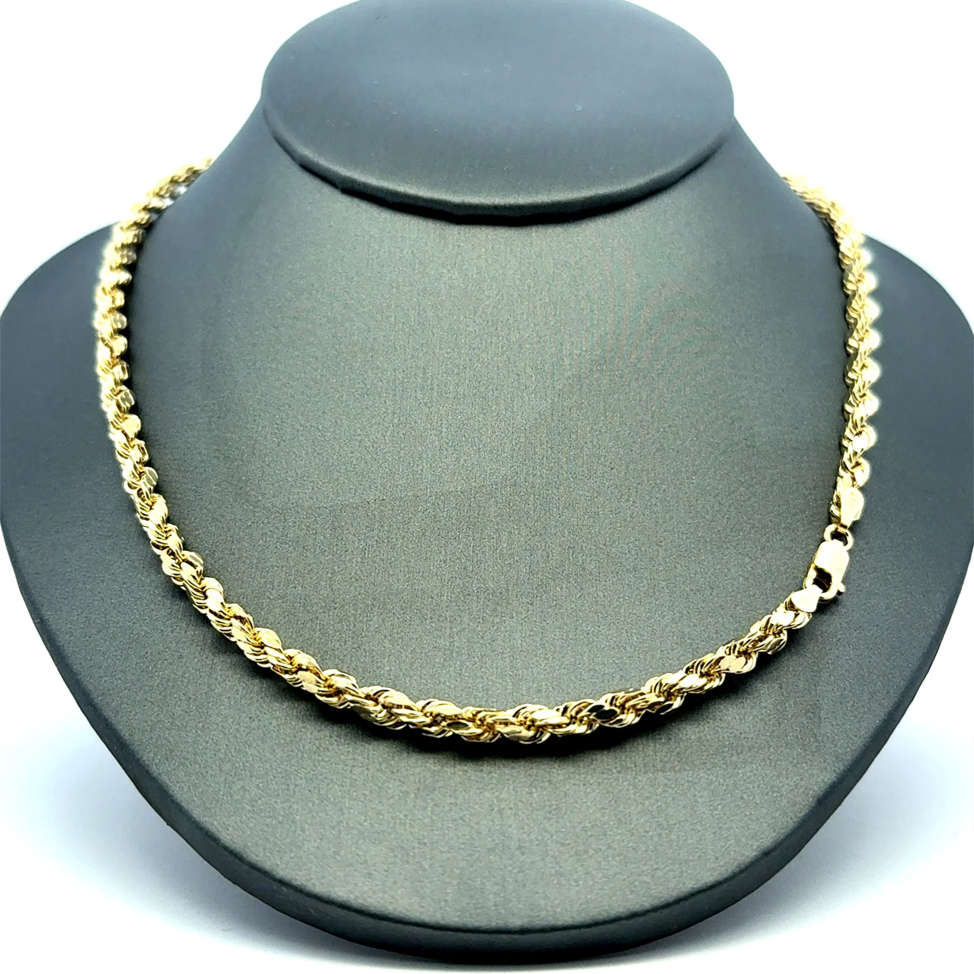 Chain Hollow Rope 4.5mm 22" 10K - Image 4