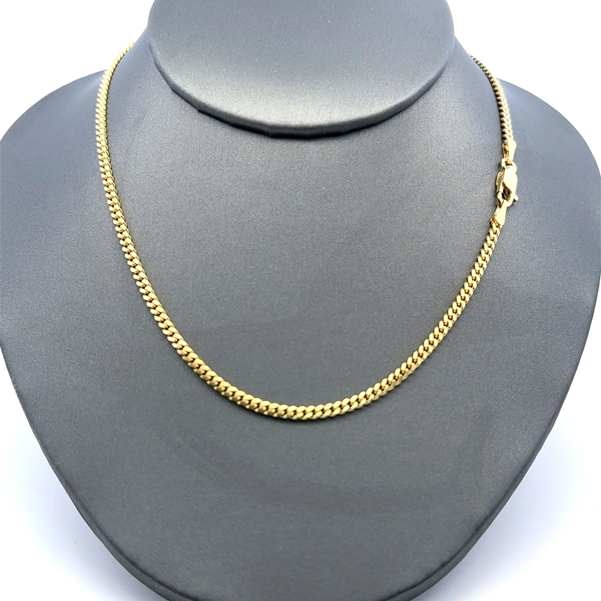 Chain Mini Cuban Link 2.5mm 18" 10K - Image 7