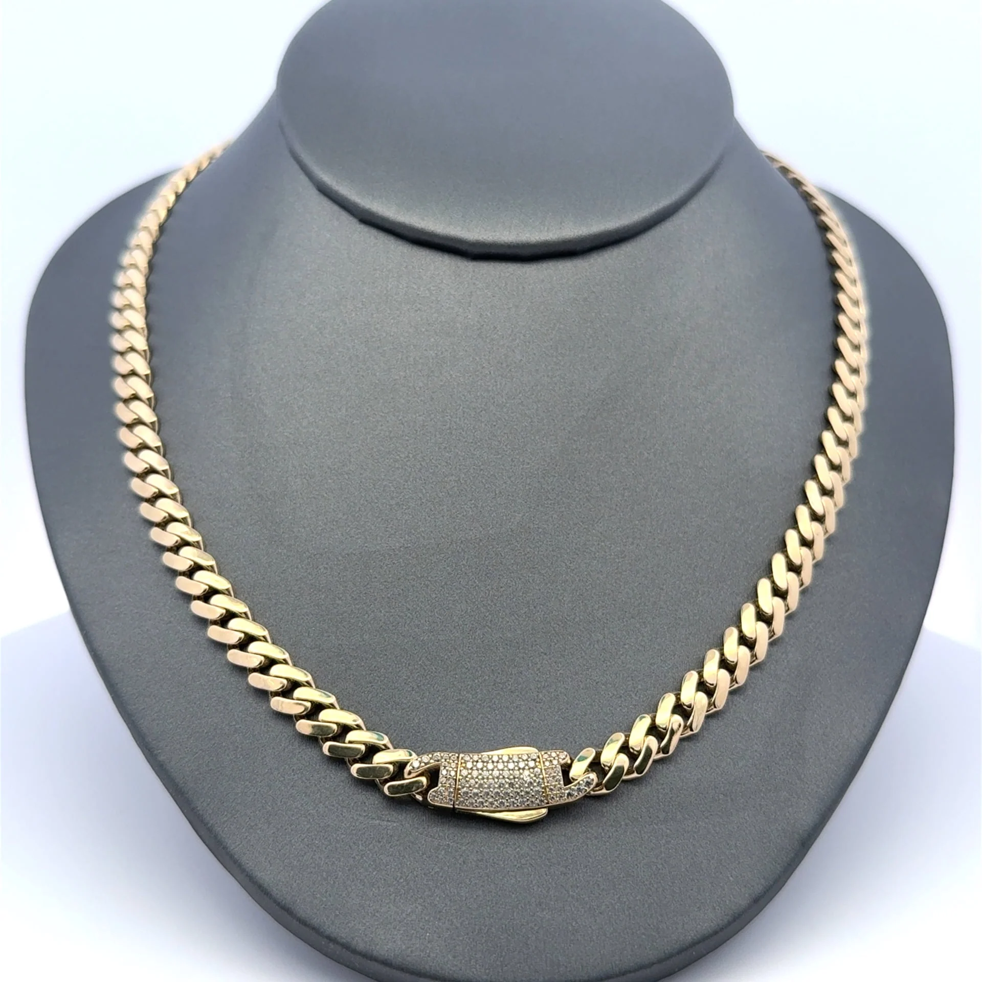 Chain Monaco 6mm 16" 10K