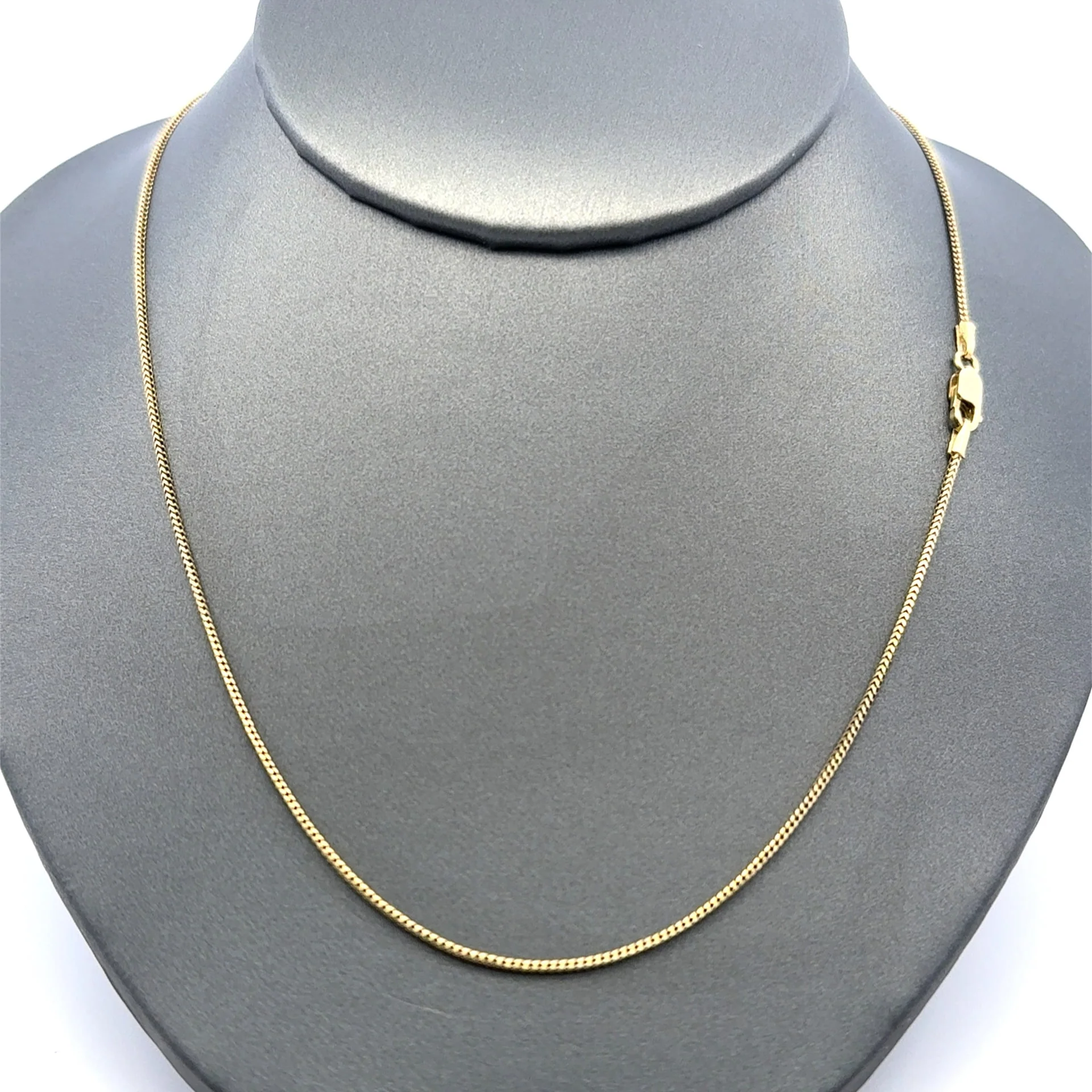 Chain Solid Franco 1mm 22" 10K - Image 5