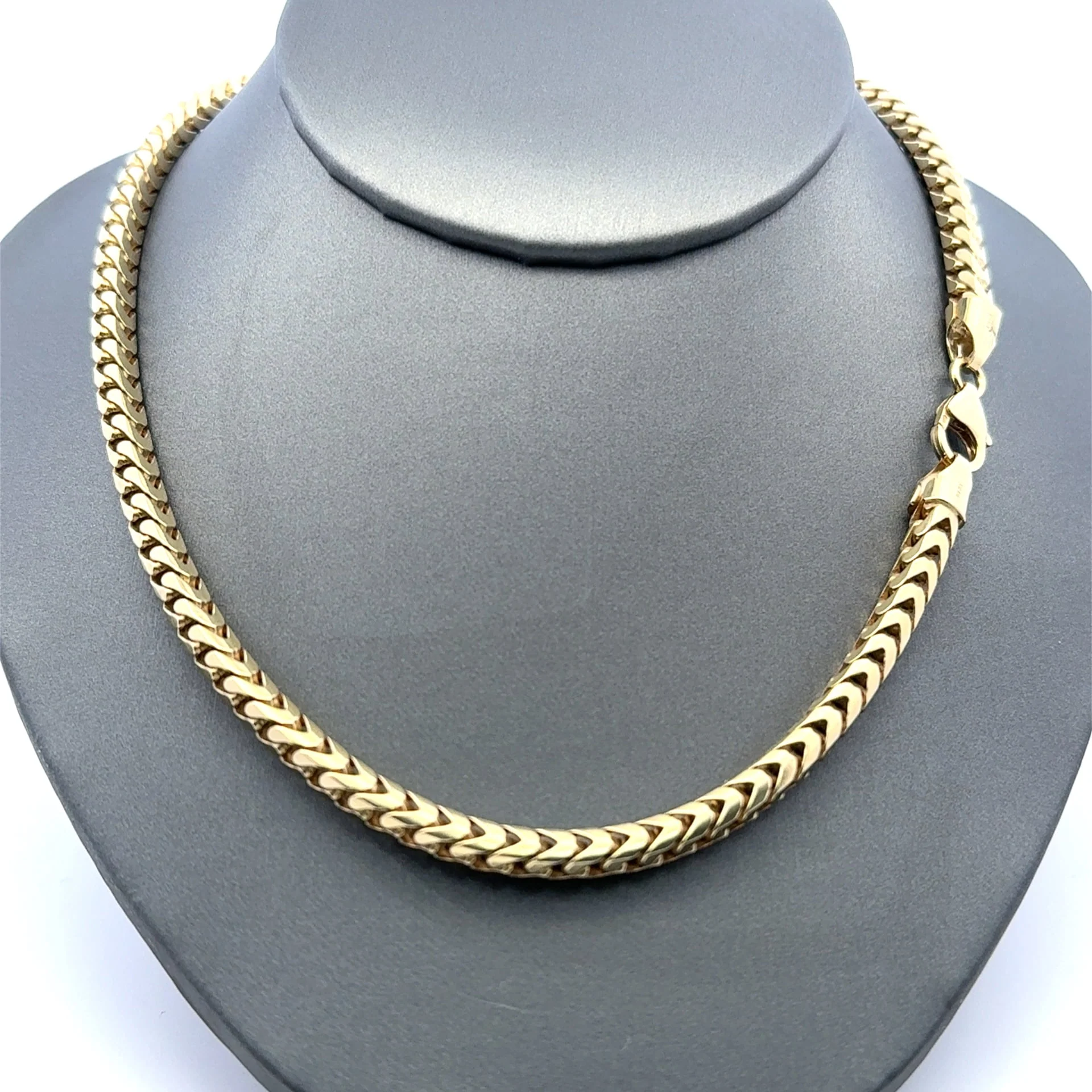 Chain Solid Franco 4.5mm 24" 14K