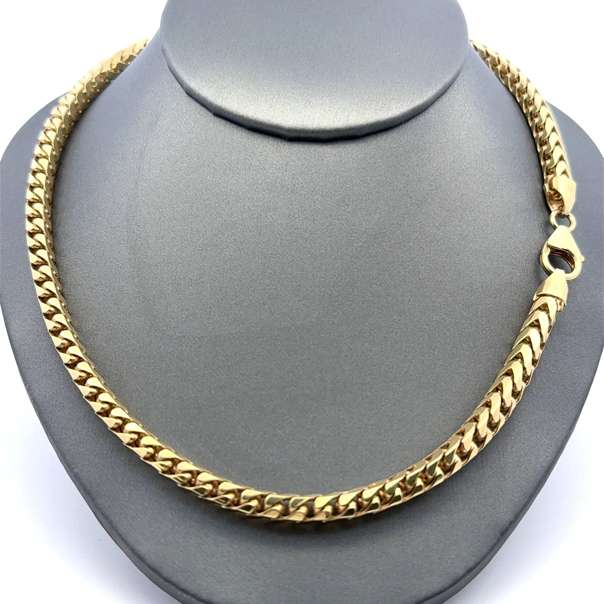 Chain Solid Franco 5.5mm 22" 14K - Image 3