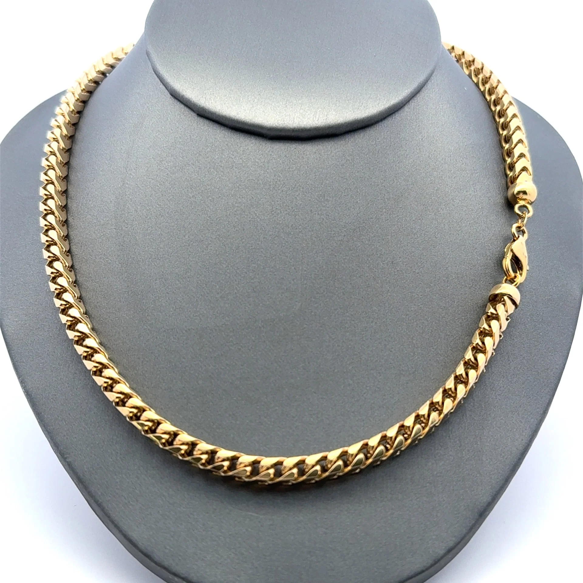 Chain Solid Franco 5mm 24" 14K - Image 3