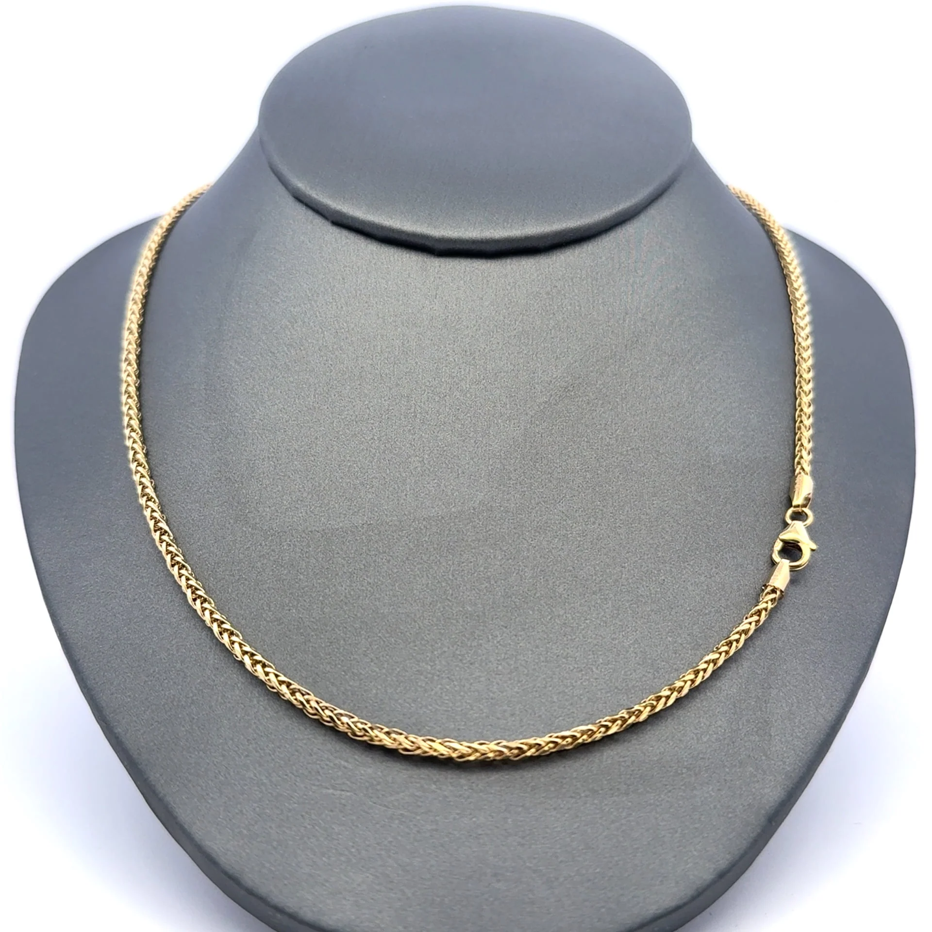 Chain Wheat Spiga Link 2mm 20" 10K