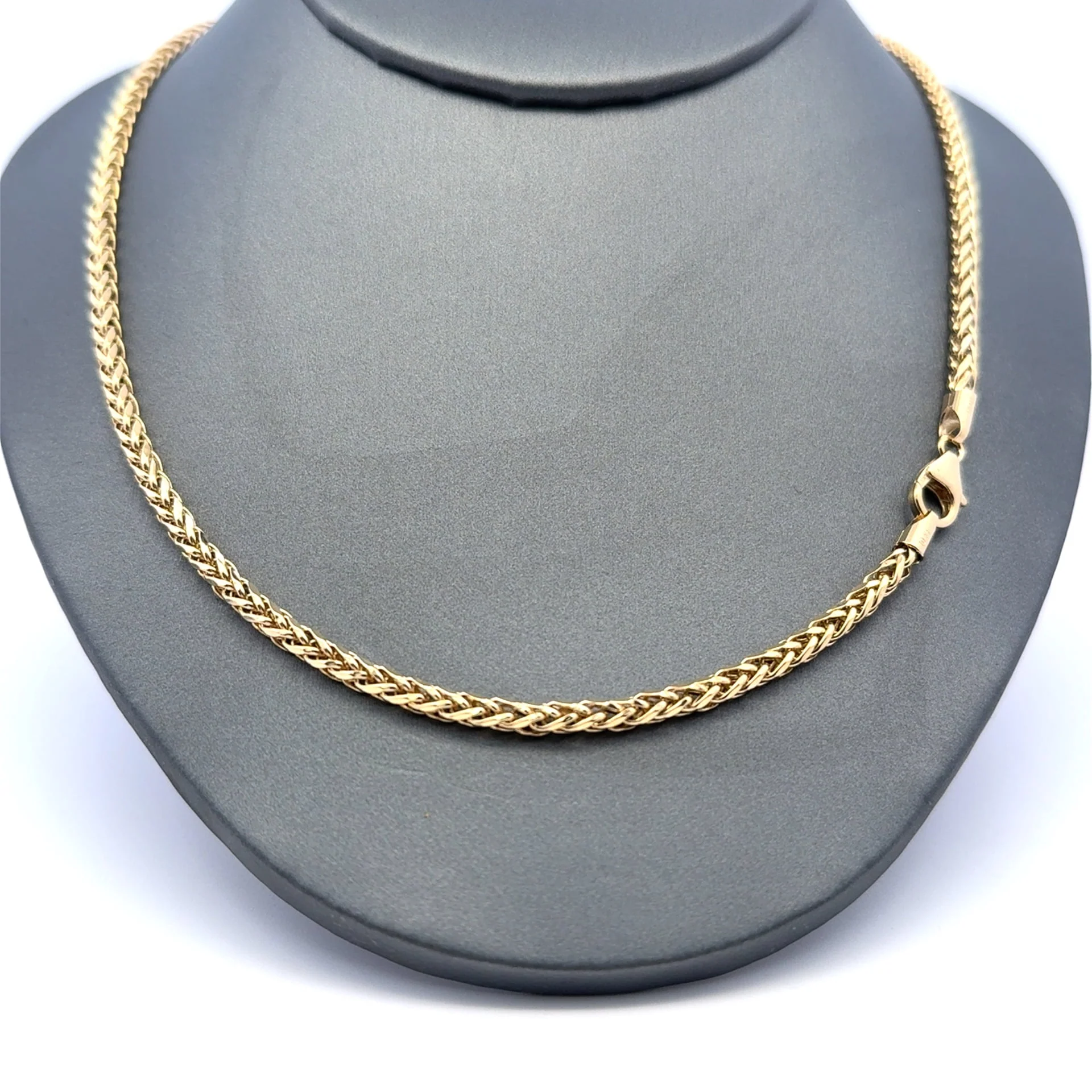 Chain Wheat Spiga Link 3mm 20" 10K - Image 4