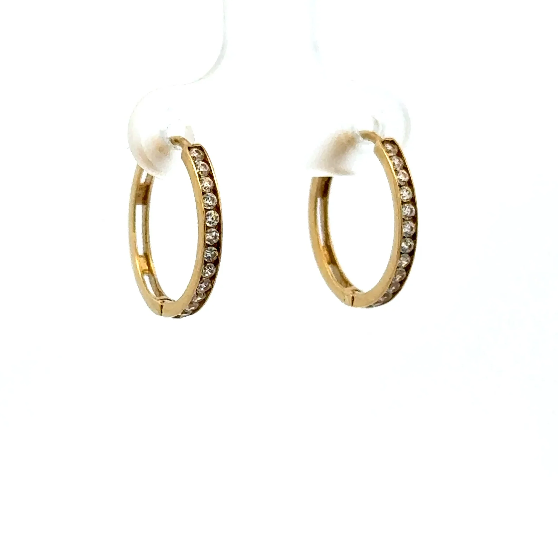 Earrings Fancy Hoops 15 2mm 10K