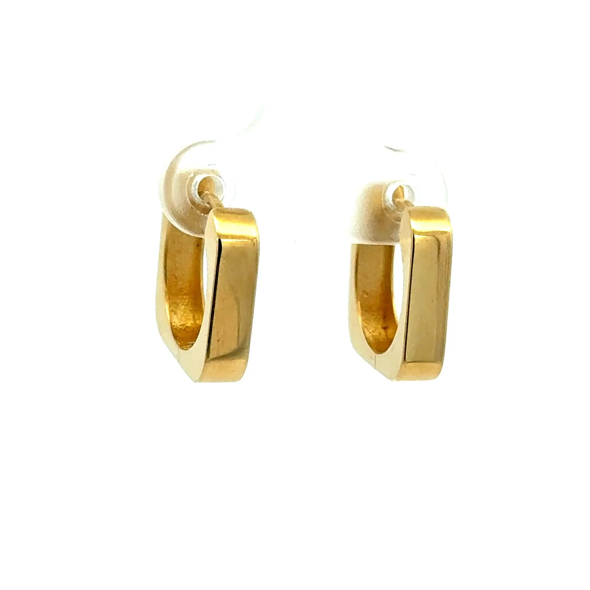 Earrings Fancy Hoops 15 3.5mm 10K - Image 3