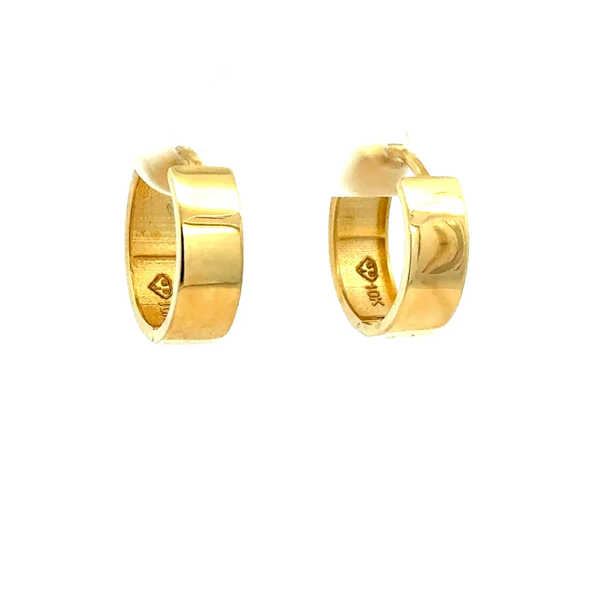 Earrings Fancy Hoops 15 5mm 10K - Image 3