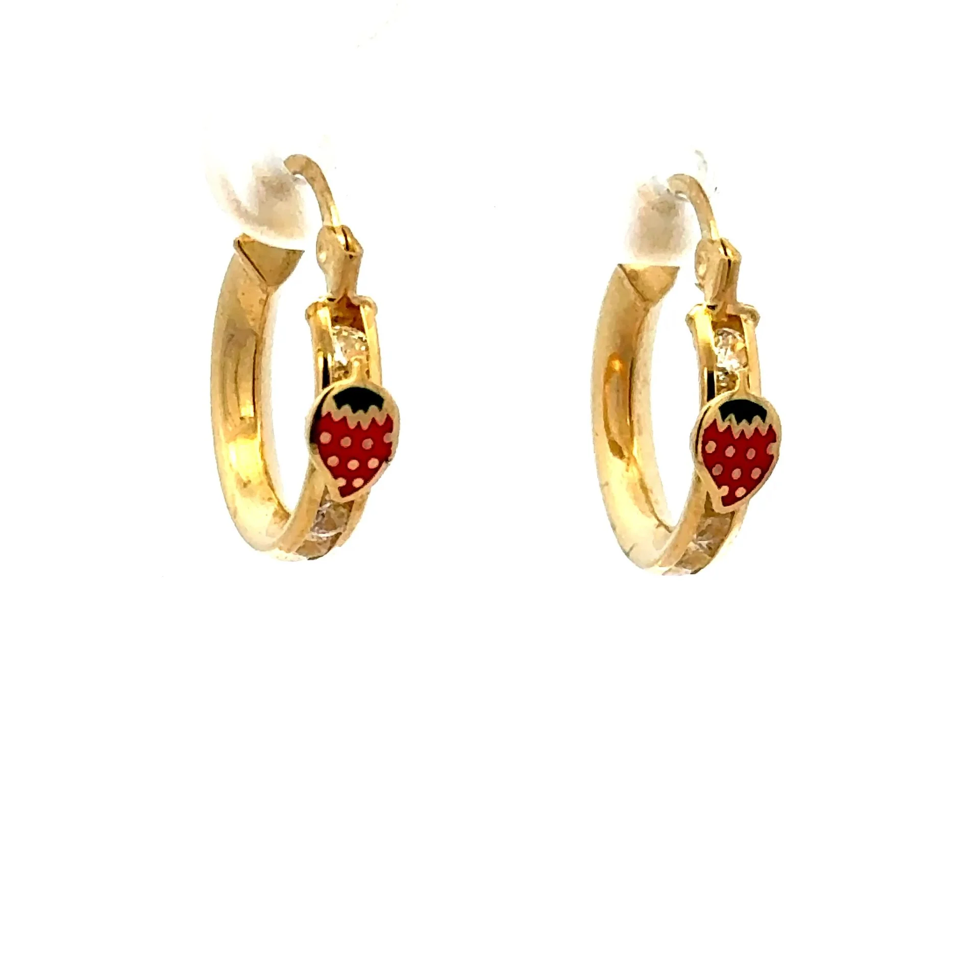 Earrings Fancy Hoops 16.5 3mm 10K - Image 3