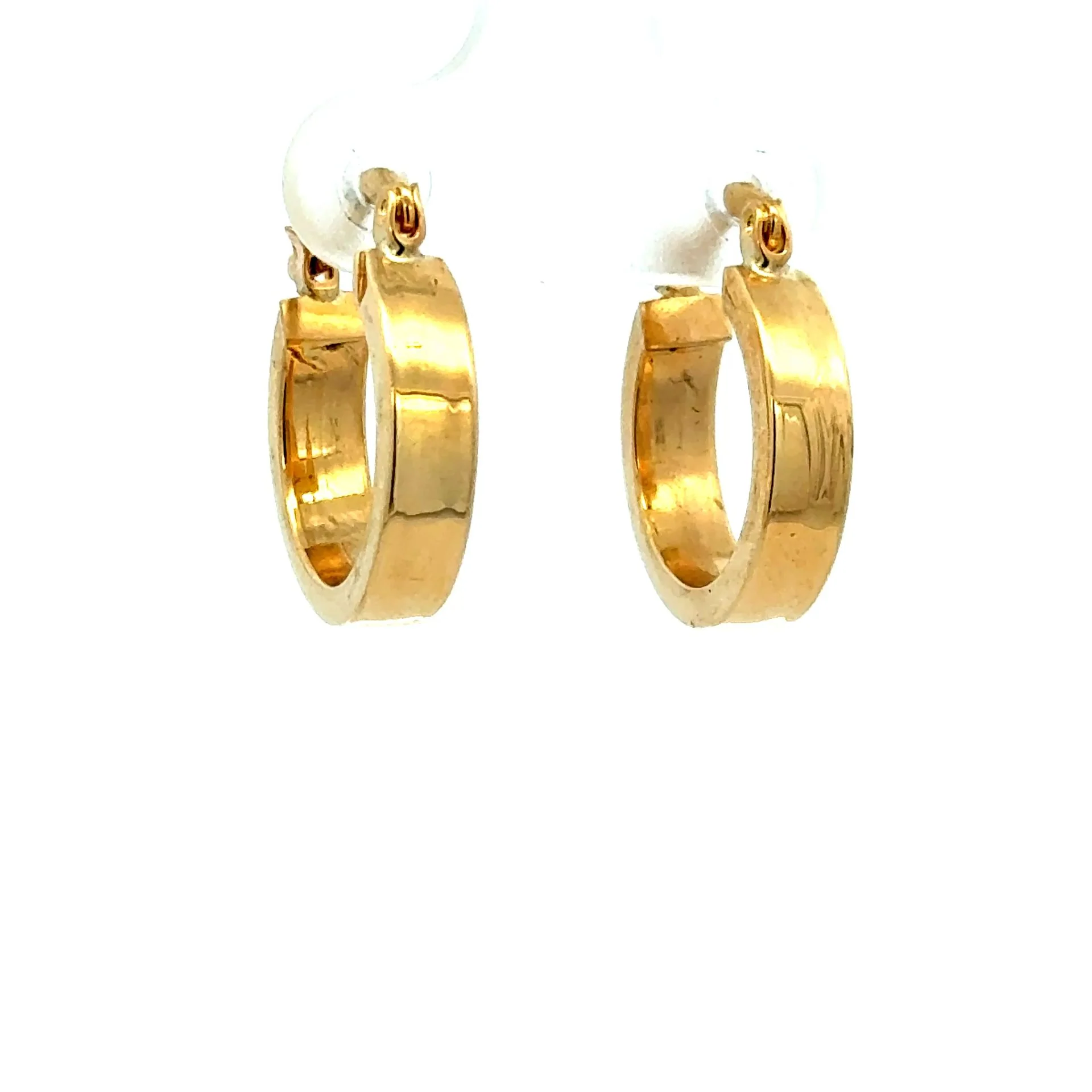 Earrings Fancy Hoops 17 4mm 10K - Image 5