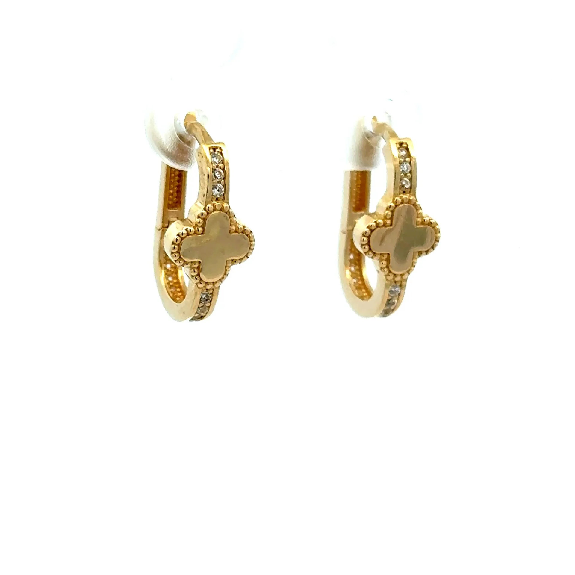 Earrings Fancy Hoops 17 7.5mm 10K - Image 6