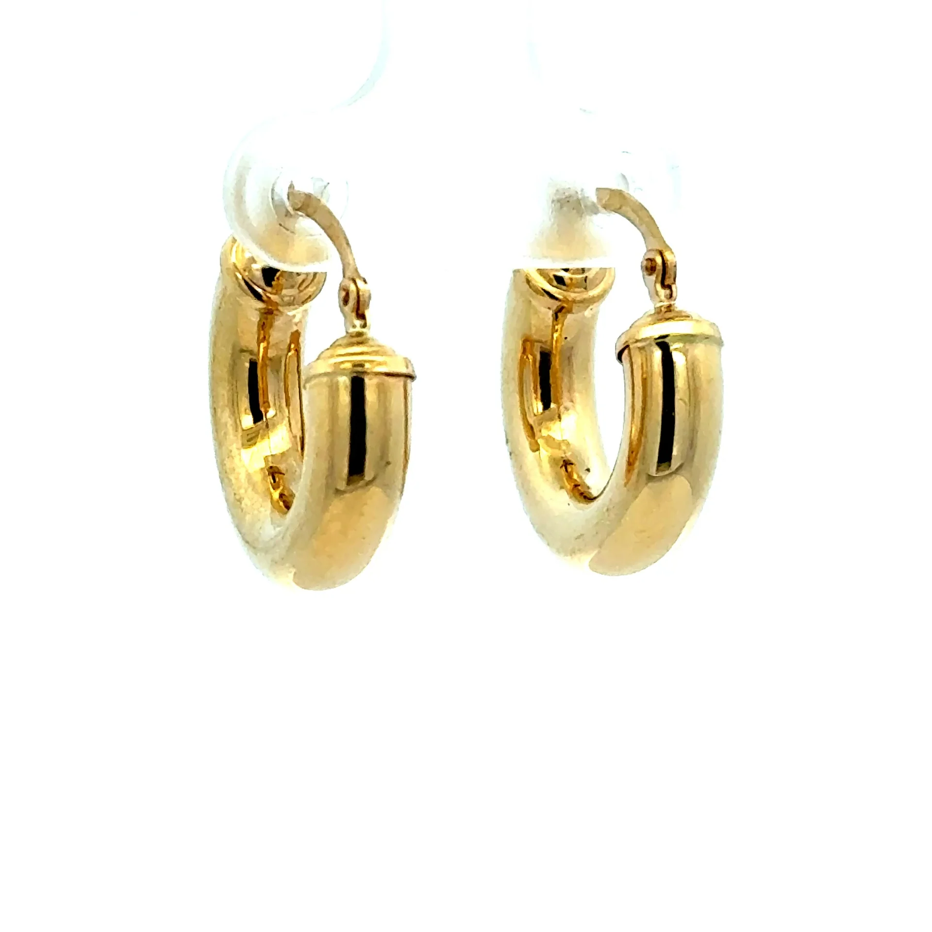 Earrings Fancy Hoops 20 5mm 10K - Image 3