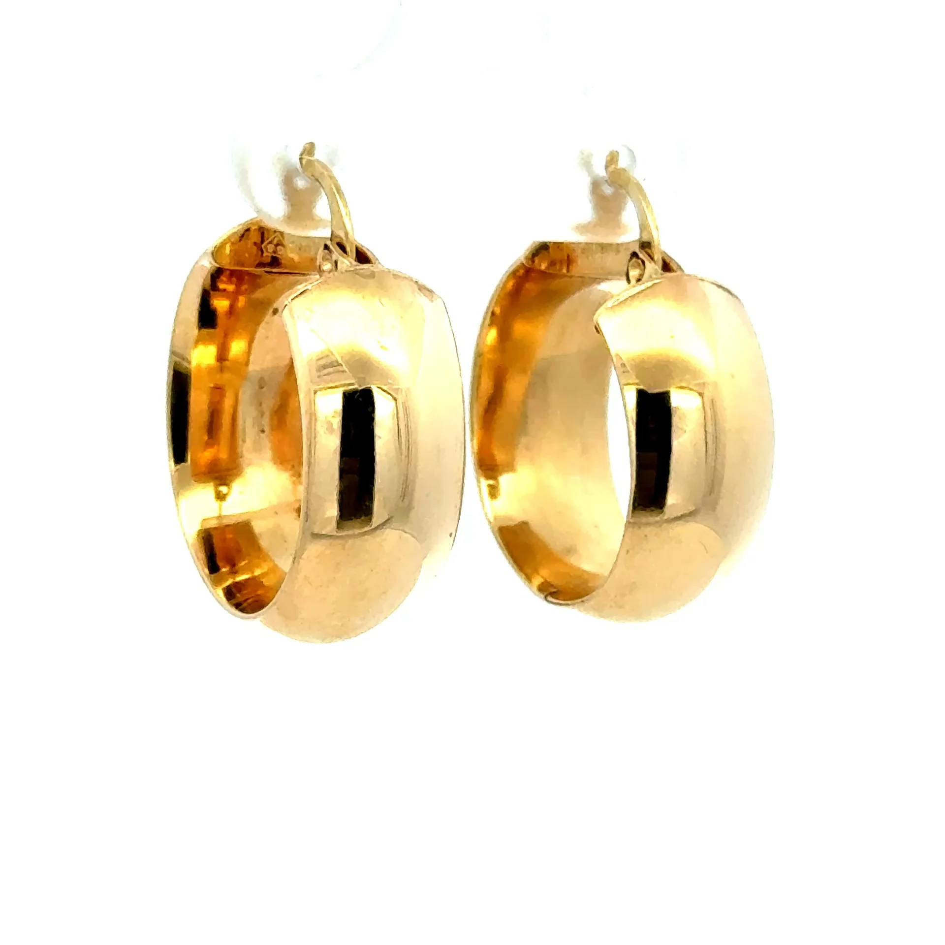 Earrings Fancy Hoops 20 5mm 10K - Image 4