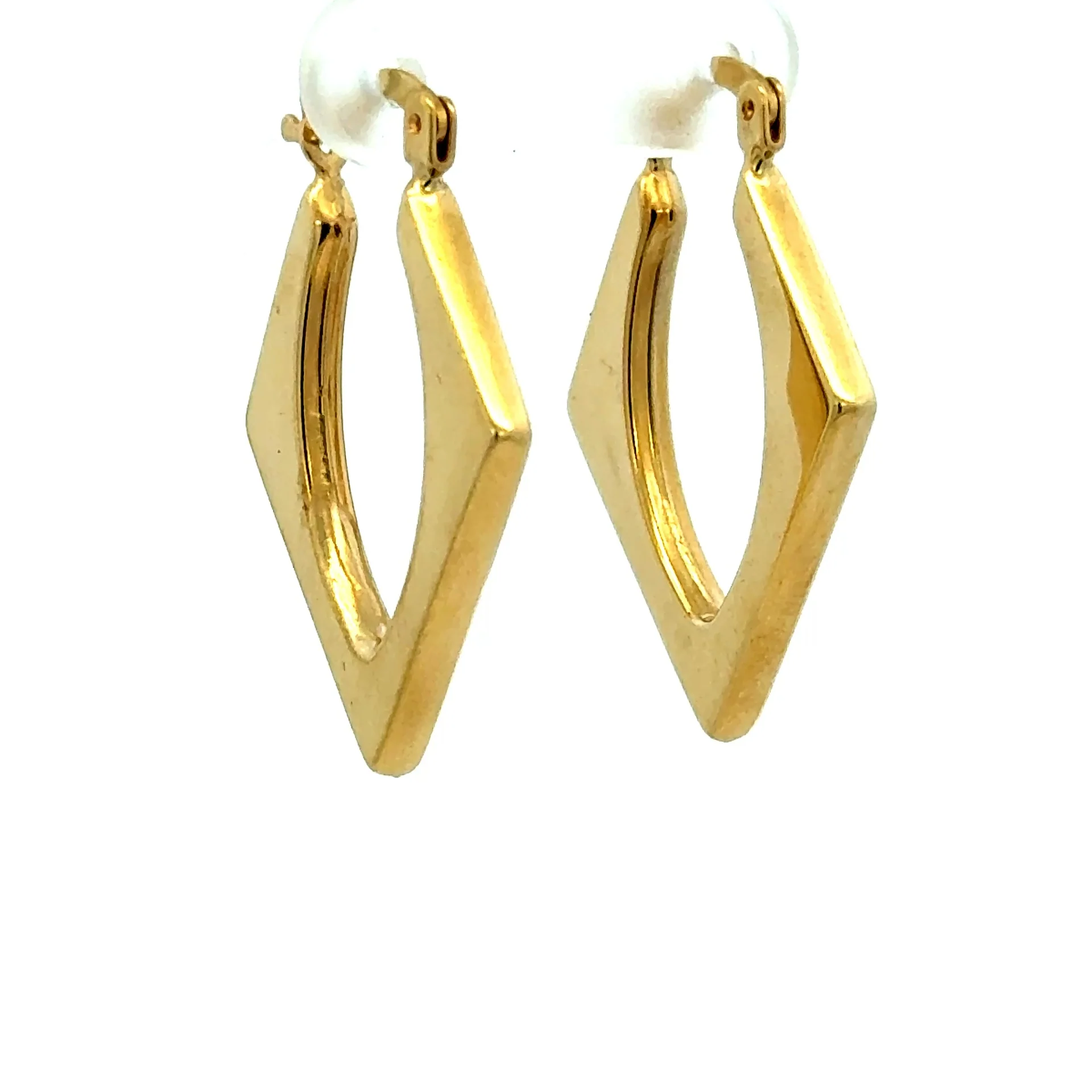 Earrings Fancy Hoops 23.5 2.5mm 10K - Image 2