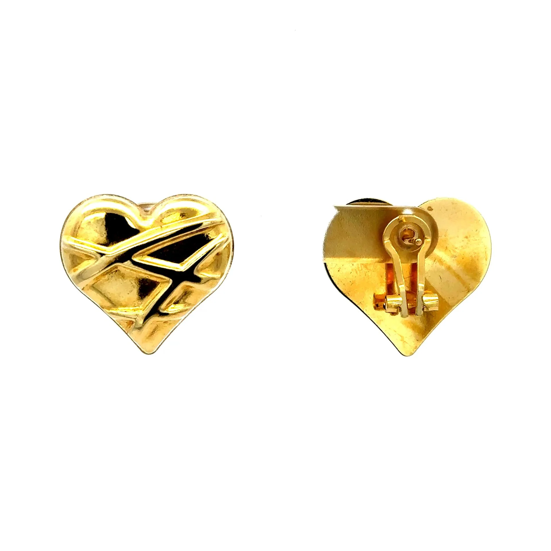 Earrings Omega Lock 22.5 23.5mm 10K - Image 5