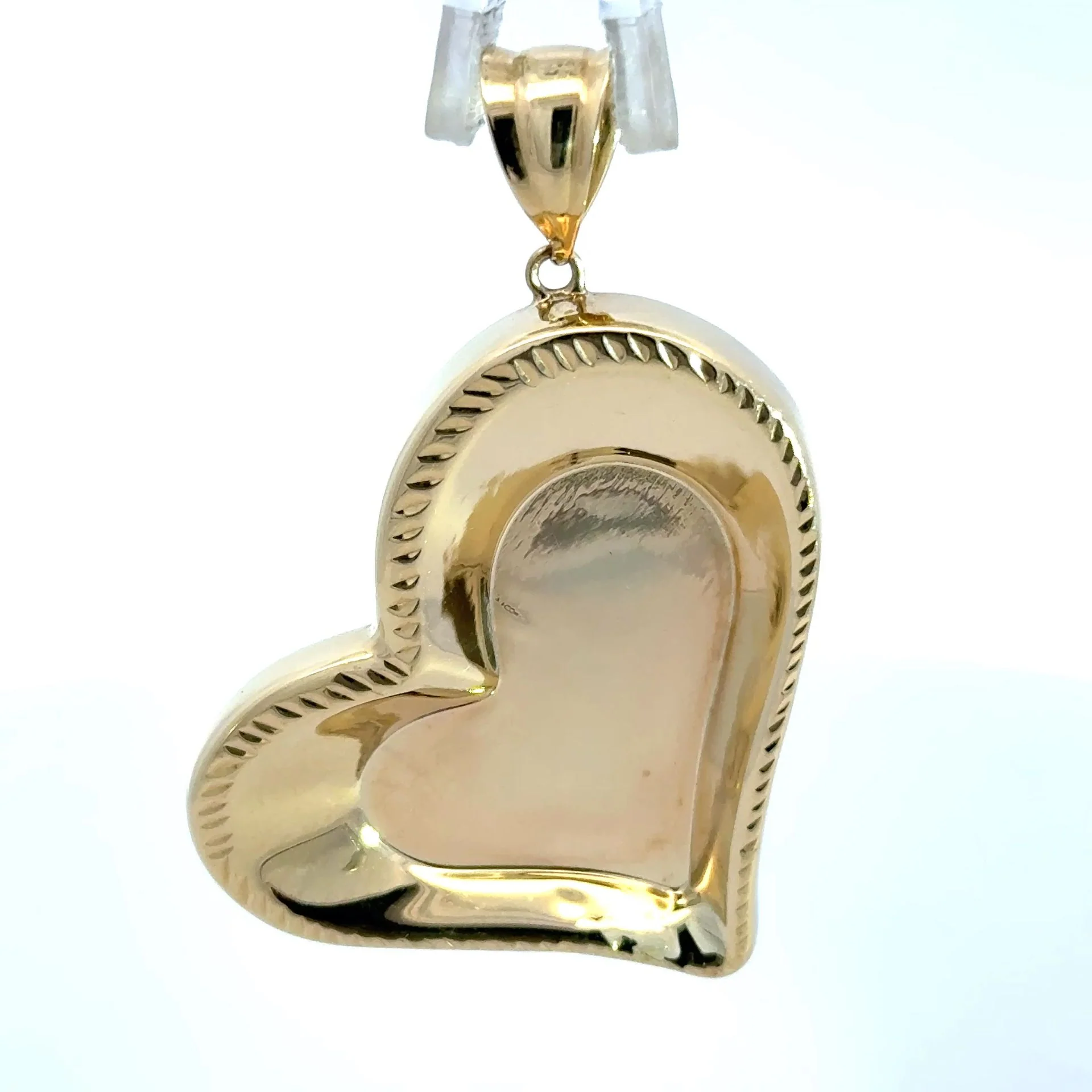 Pendant Asymmetric Heart 48.5 10K - Image 3