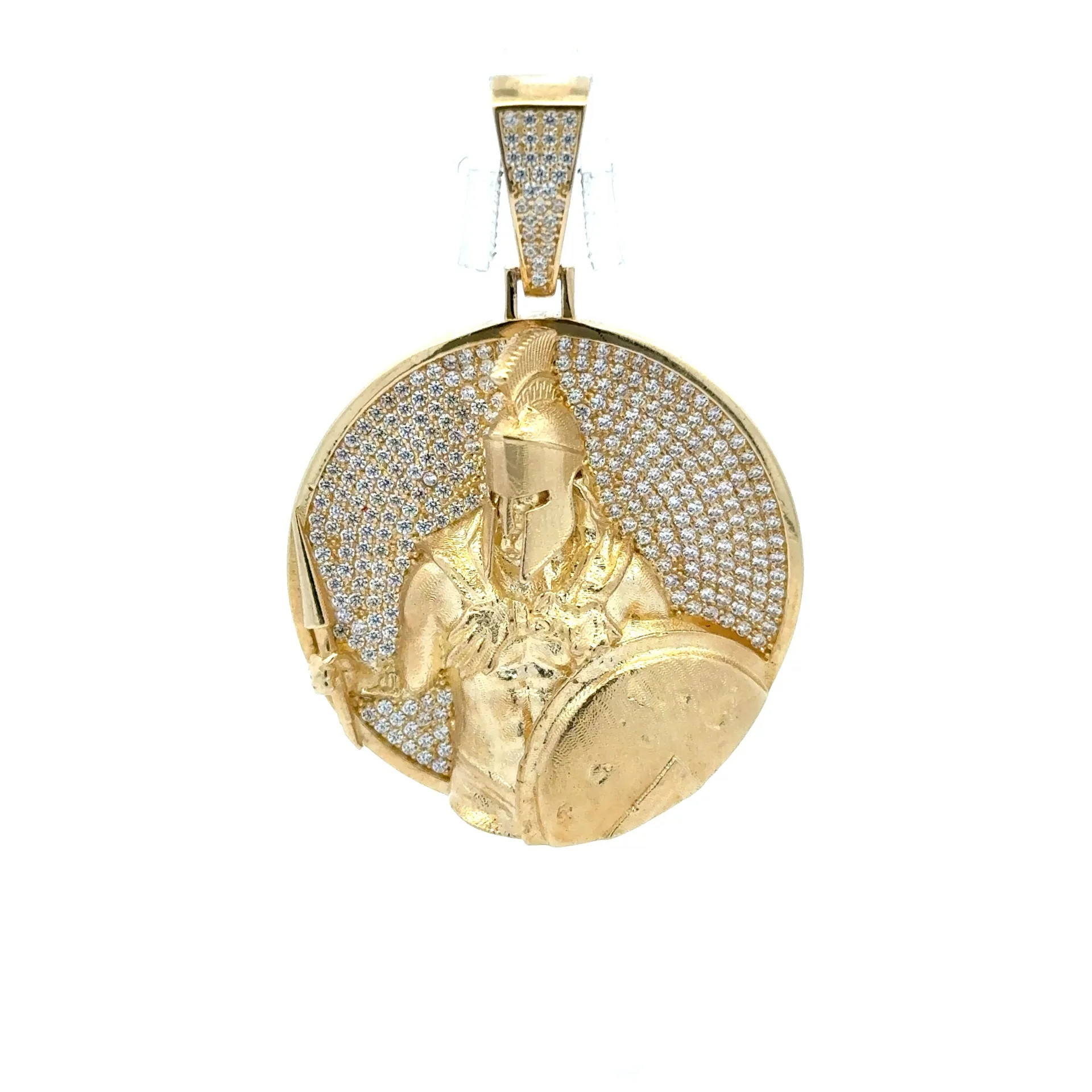 Pendant Gladiator Bust 65 10K - Image 4