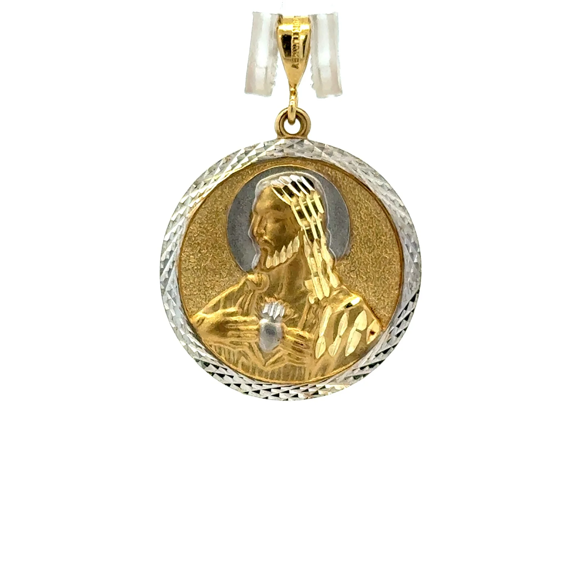 Pendant Jesus Face 41 10K - Image 4