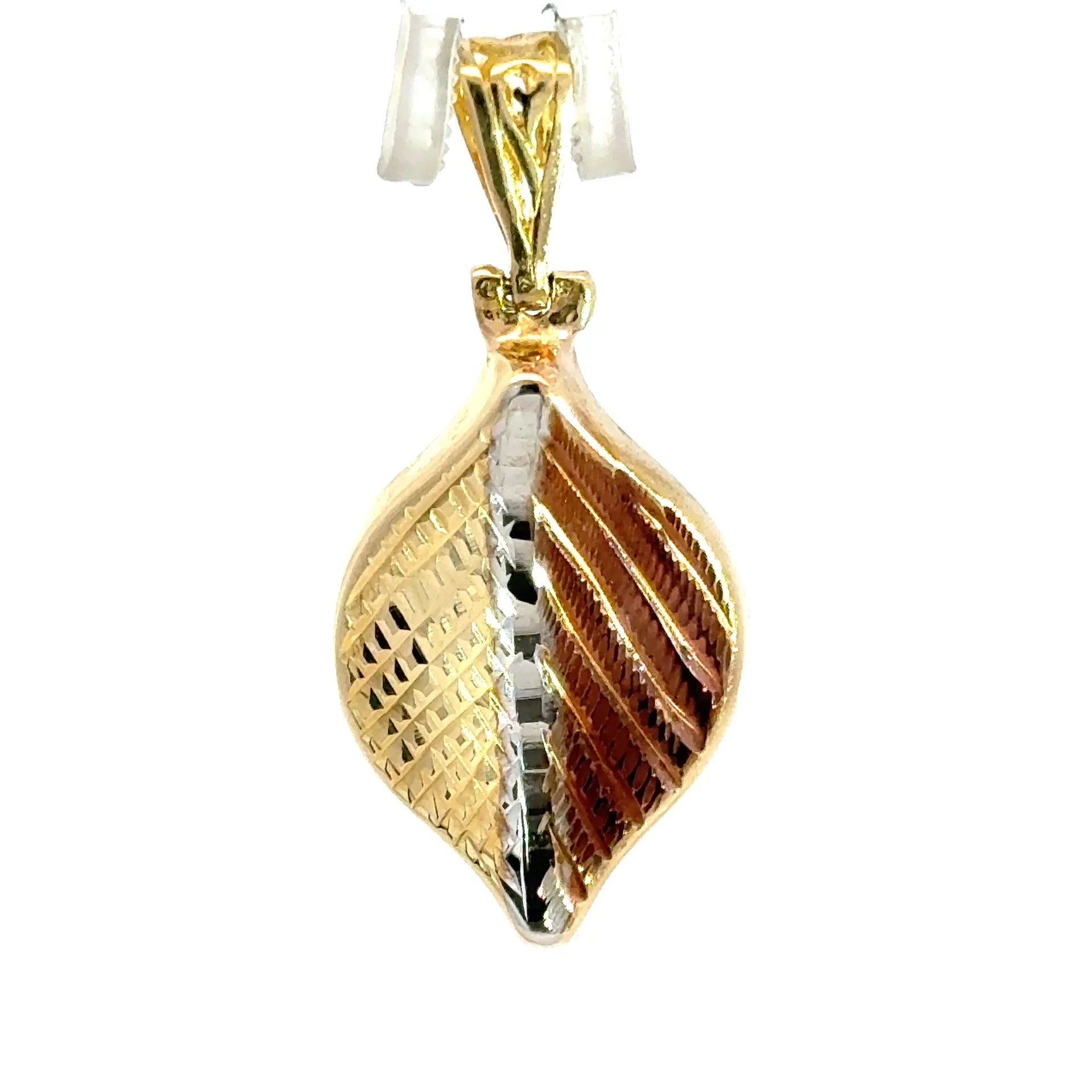 Pendant Leaf-Shaped 31 10K - Image 2