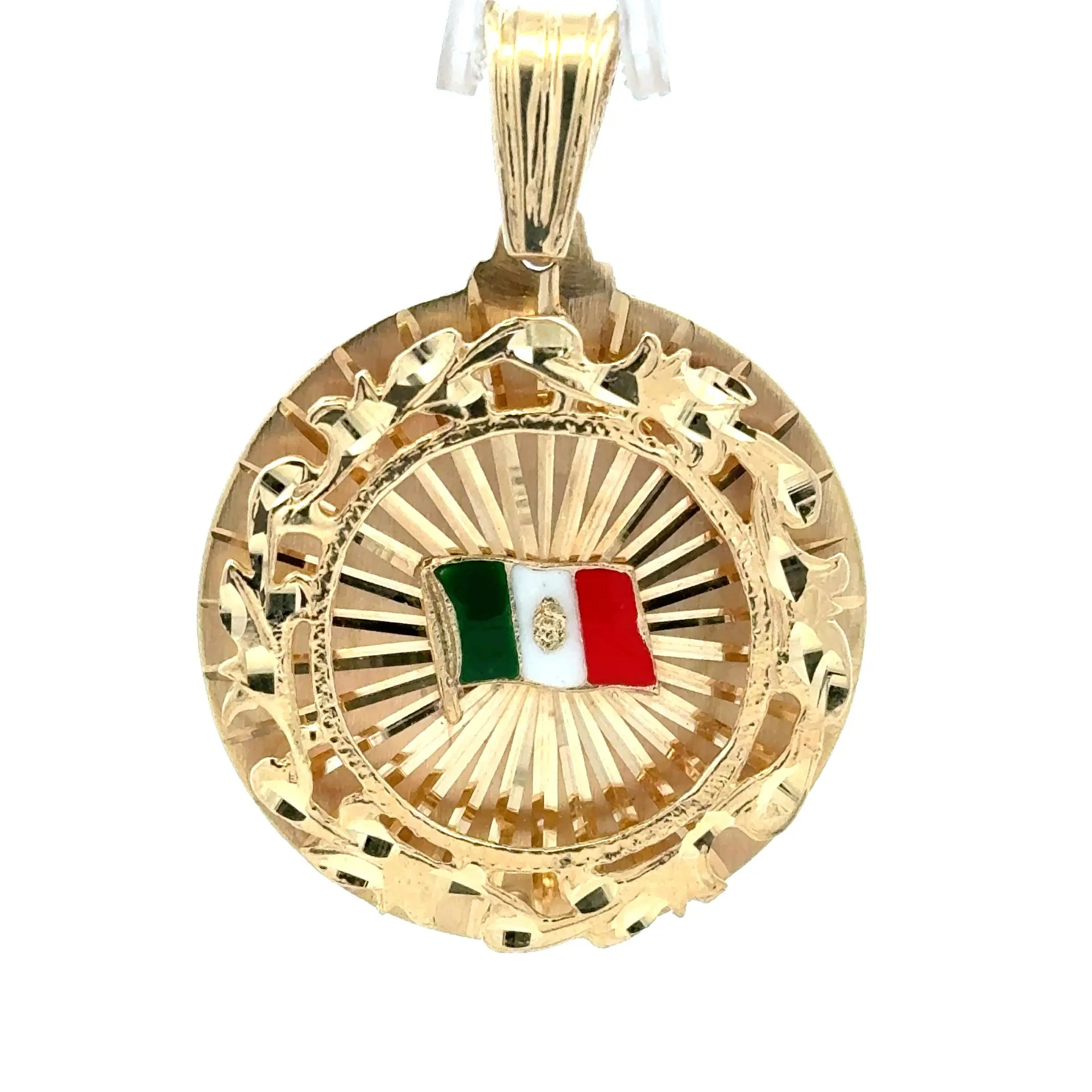 Pendant Mexican Flag 54 10K - Image 3