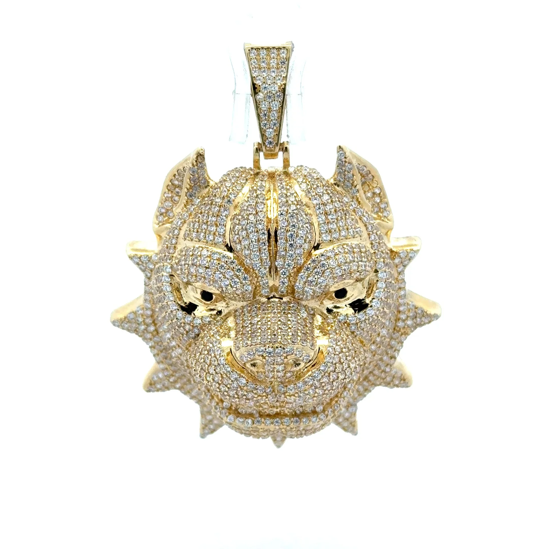 Pendant Red-Eyed Panther’s Head 60 10K - Image 2