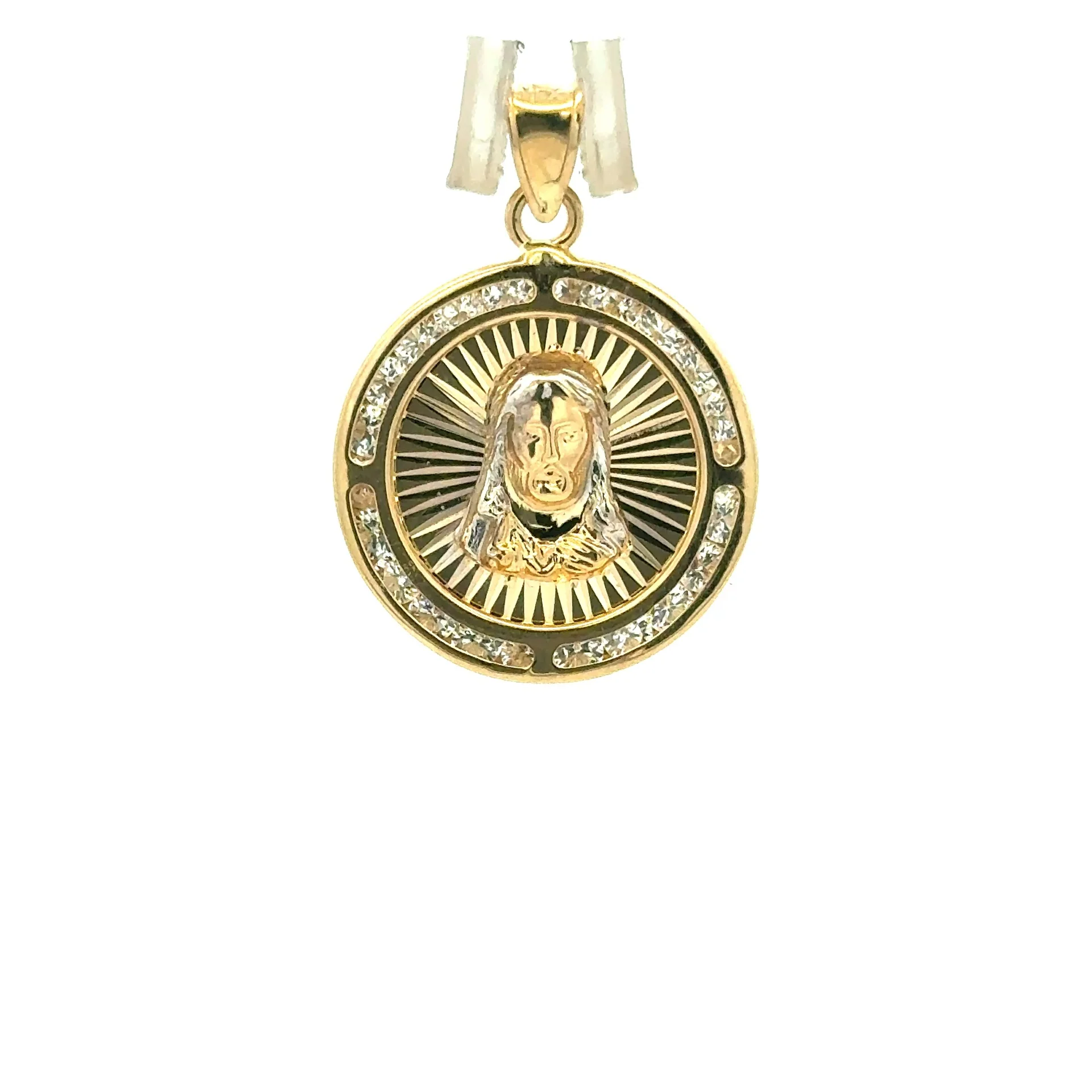Pendant Sacred Heart of Jesus 27 10K