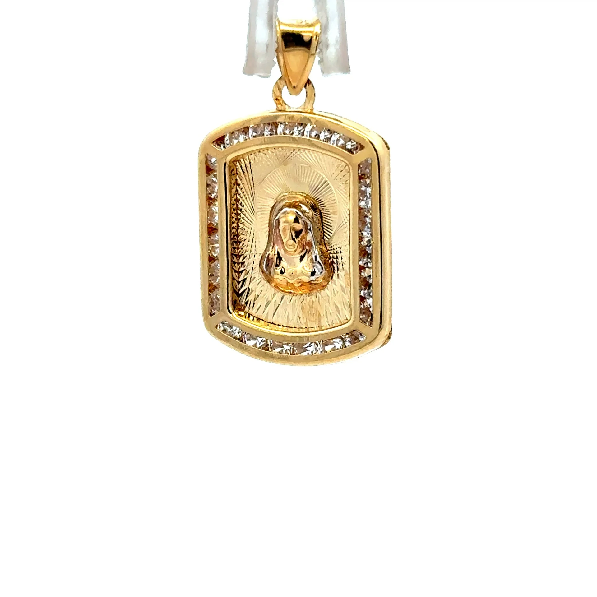 Pendant Sacred Heart of Jesus 27.5 10K - Image 2