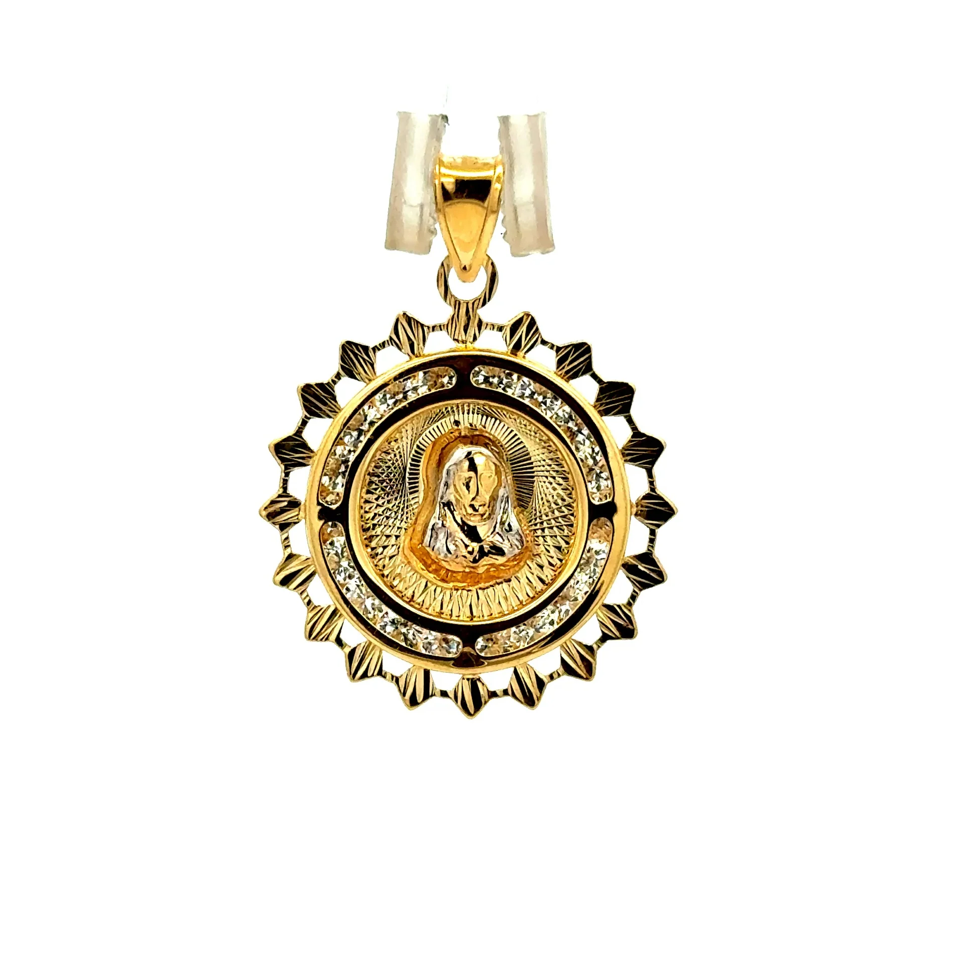 Pendant Sacred Heart of Jesus 28 10K