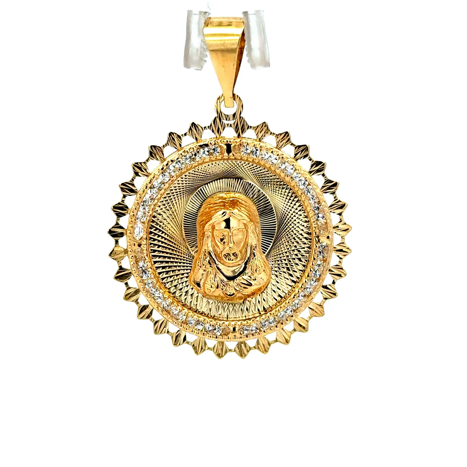 Pendant Sacred Heart of Jesus 38 10K - Image 2