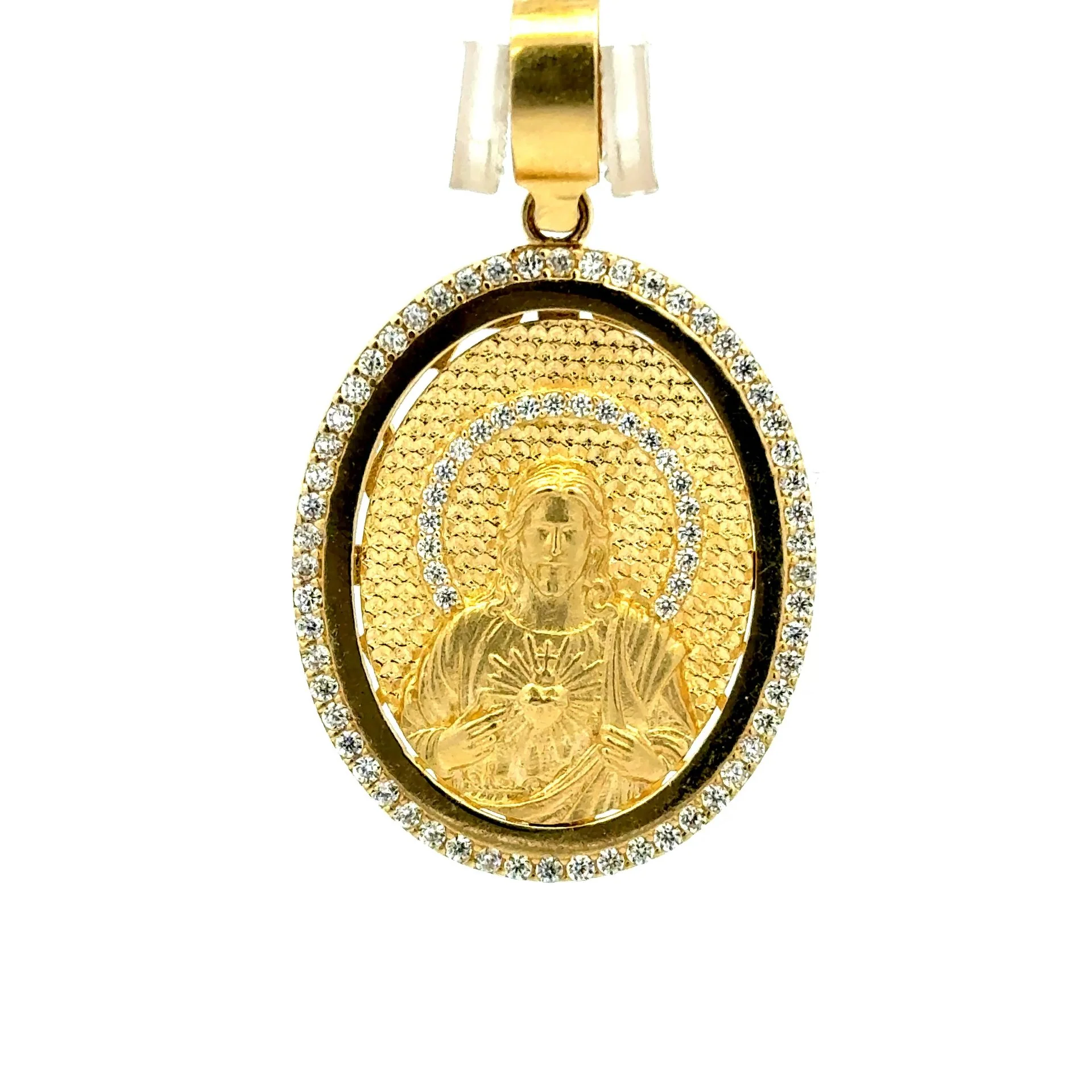 Pendant Sacred Heart of Jesus 41 10K - Image 3