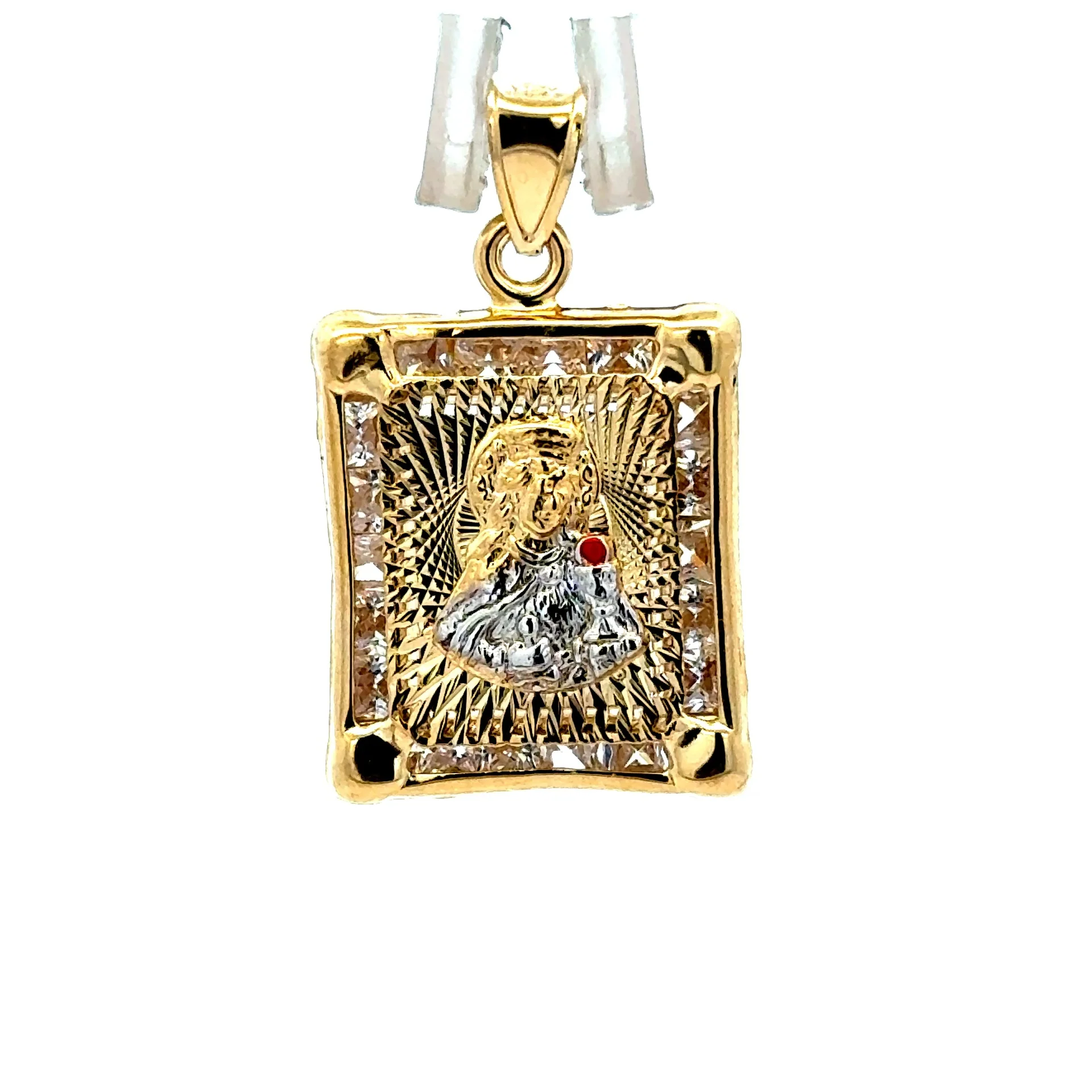 Pendant Sacred Heart of Jesus 50.5 10K - Image 2