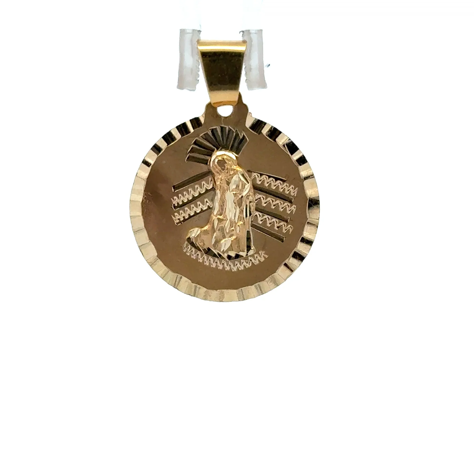 Pendant ‘San Lázaro’ 30 10K - Image 3