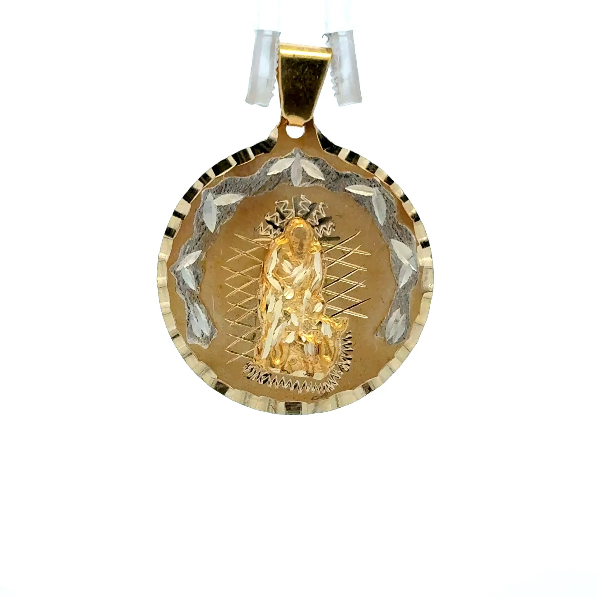 Pendant ‘San Lázaro’ 30 10K - Image 4