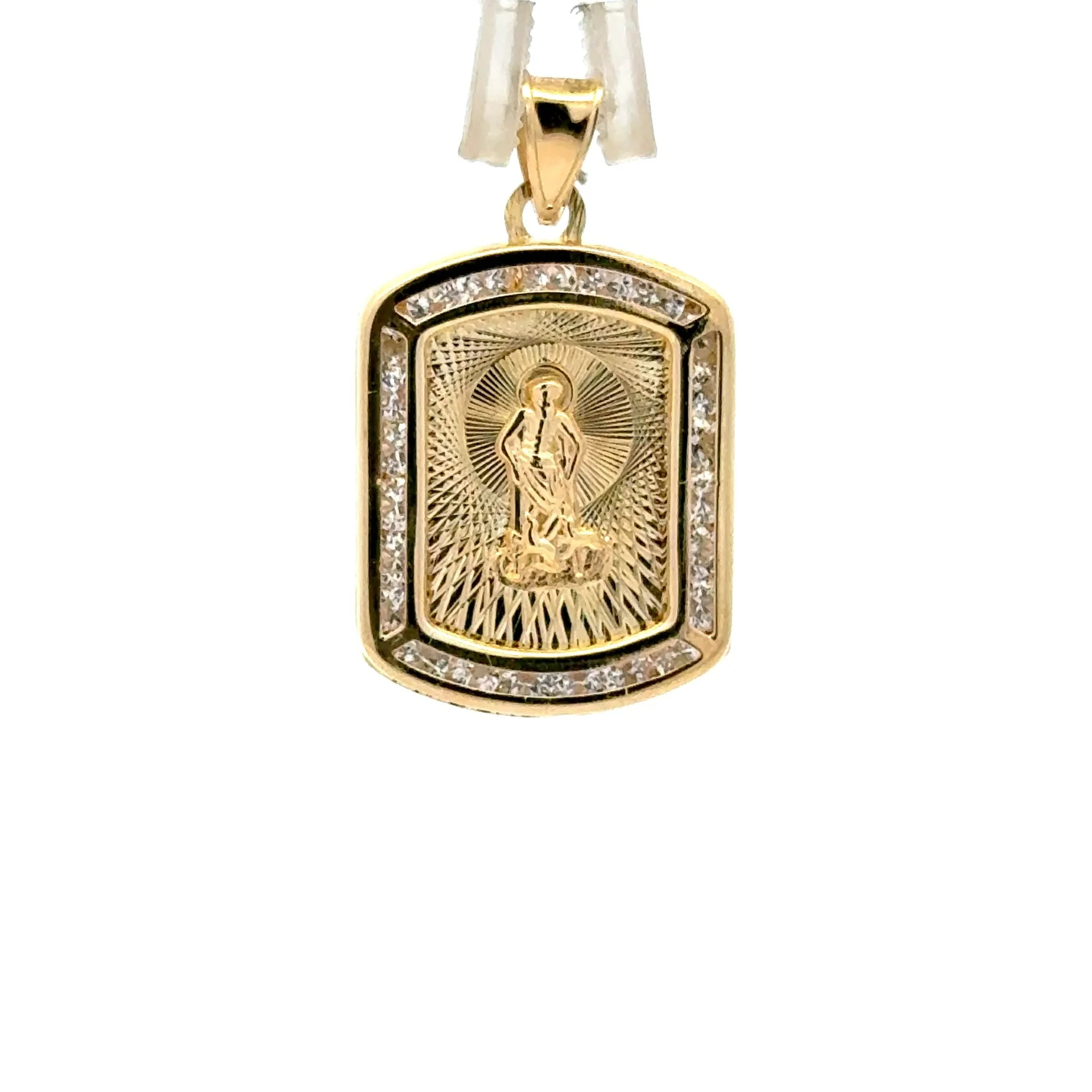 Pendant ‘San Lázaro’ 38 10K - Image 4