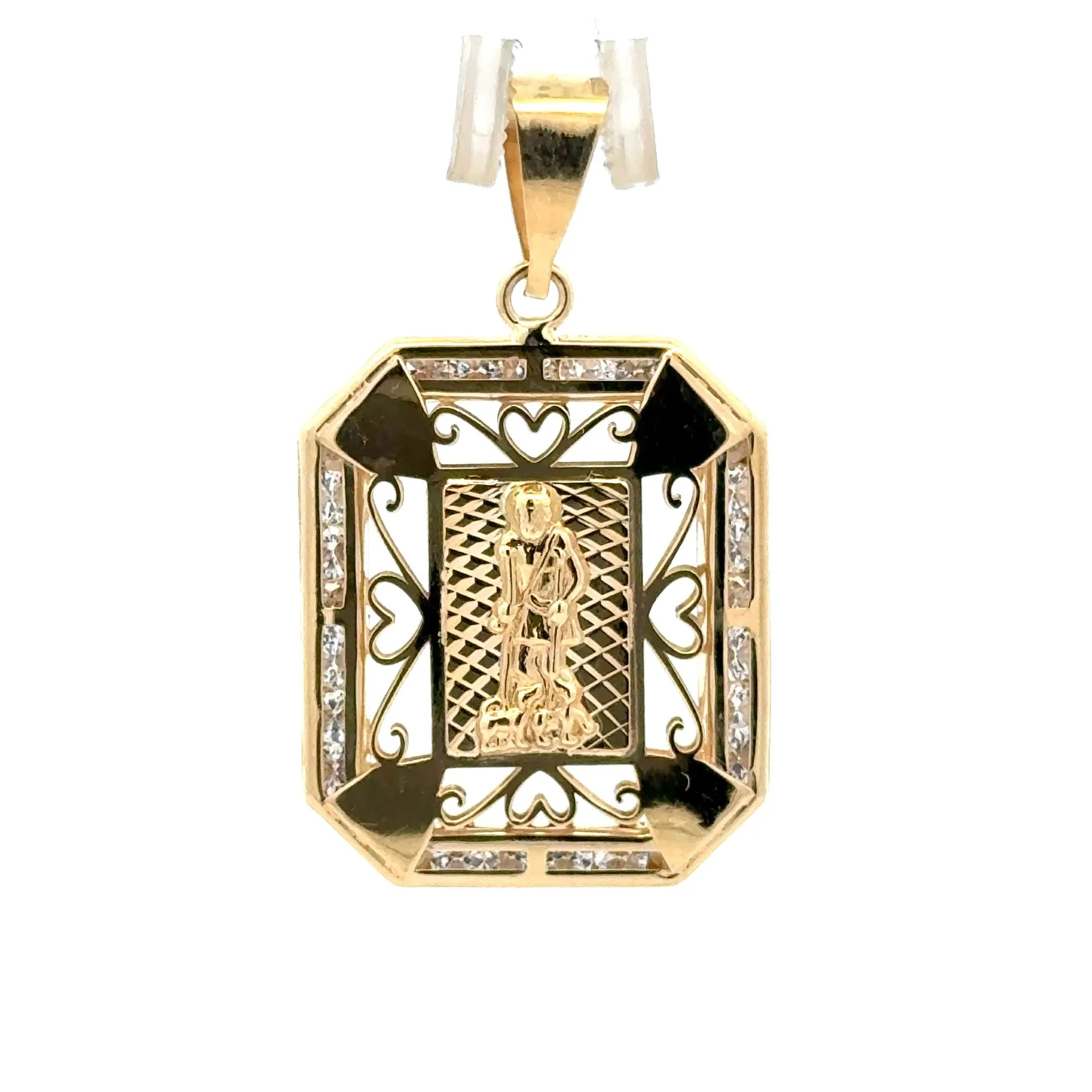 Pendant ‘San Lázaro’ 38 10K - Image 5