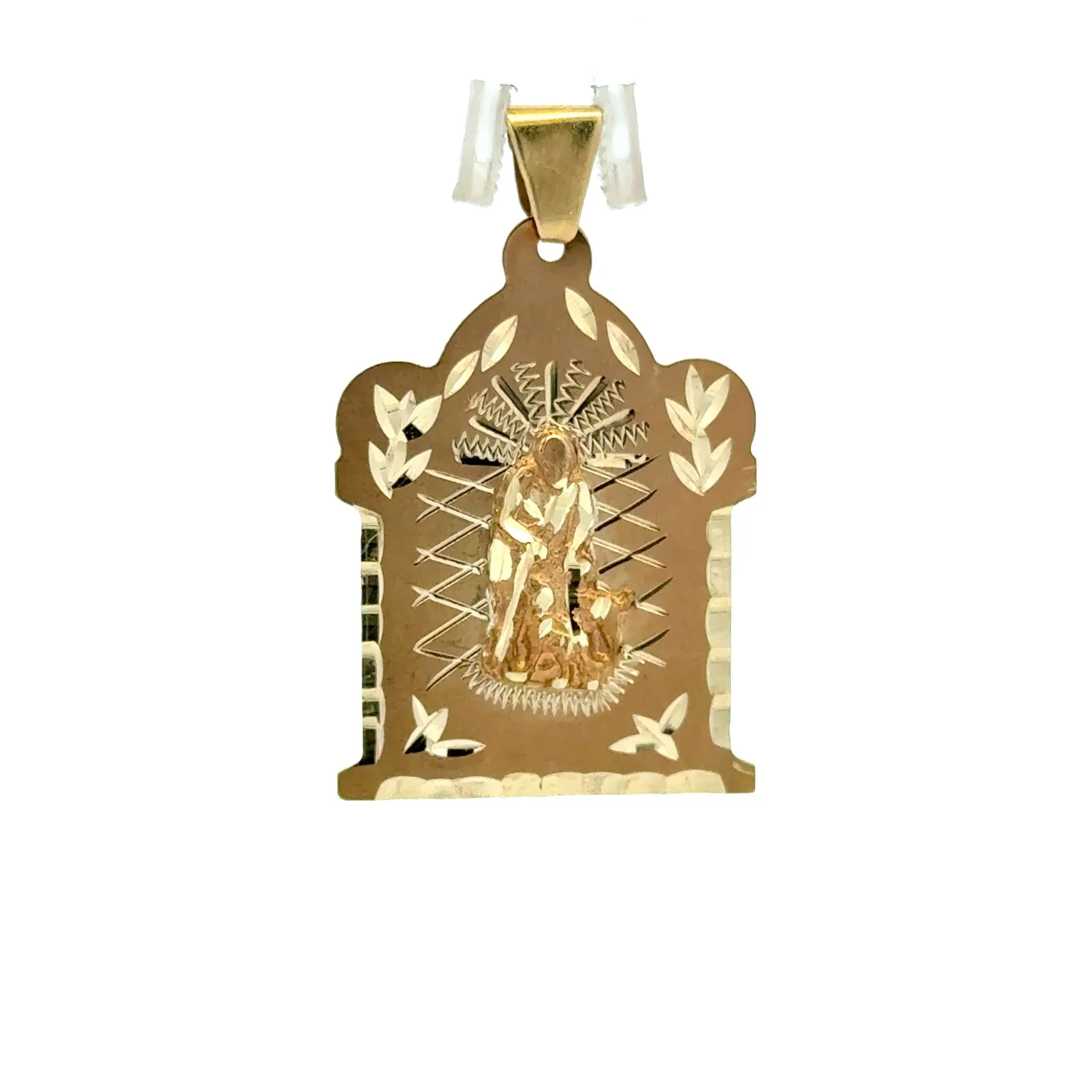 Pendant ‘San Lázaro’ 38.5 10K - Image 2