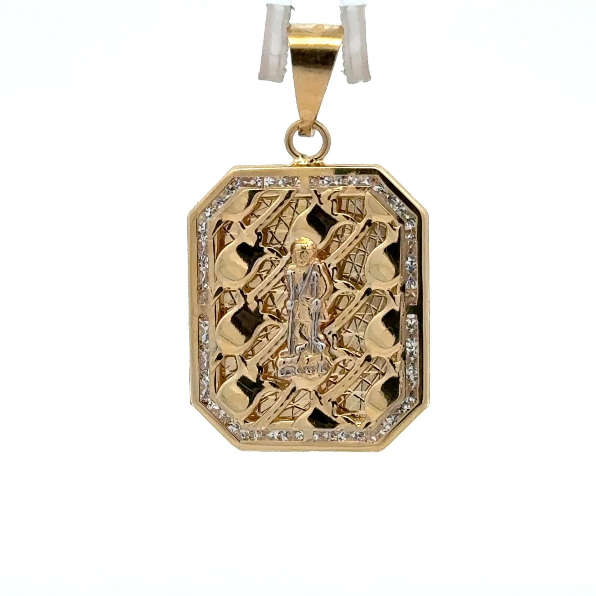 Pendant ‘San Lázaro’ 39 10K - Image 3
